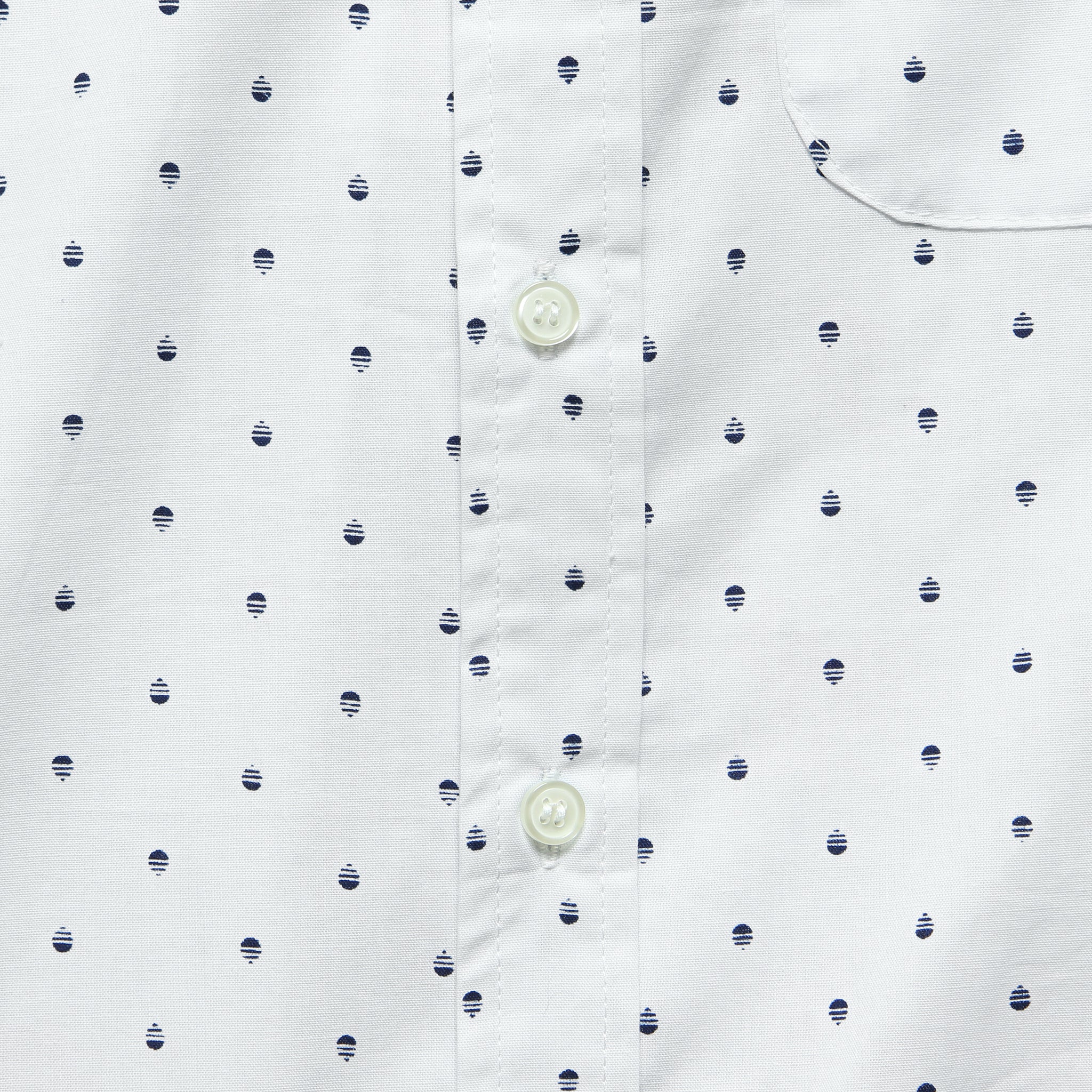 Harbor Shirt - White Polkadot - Image 3