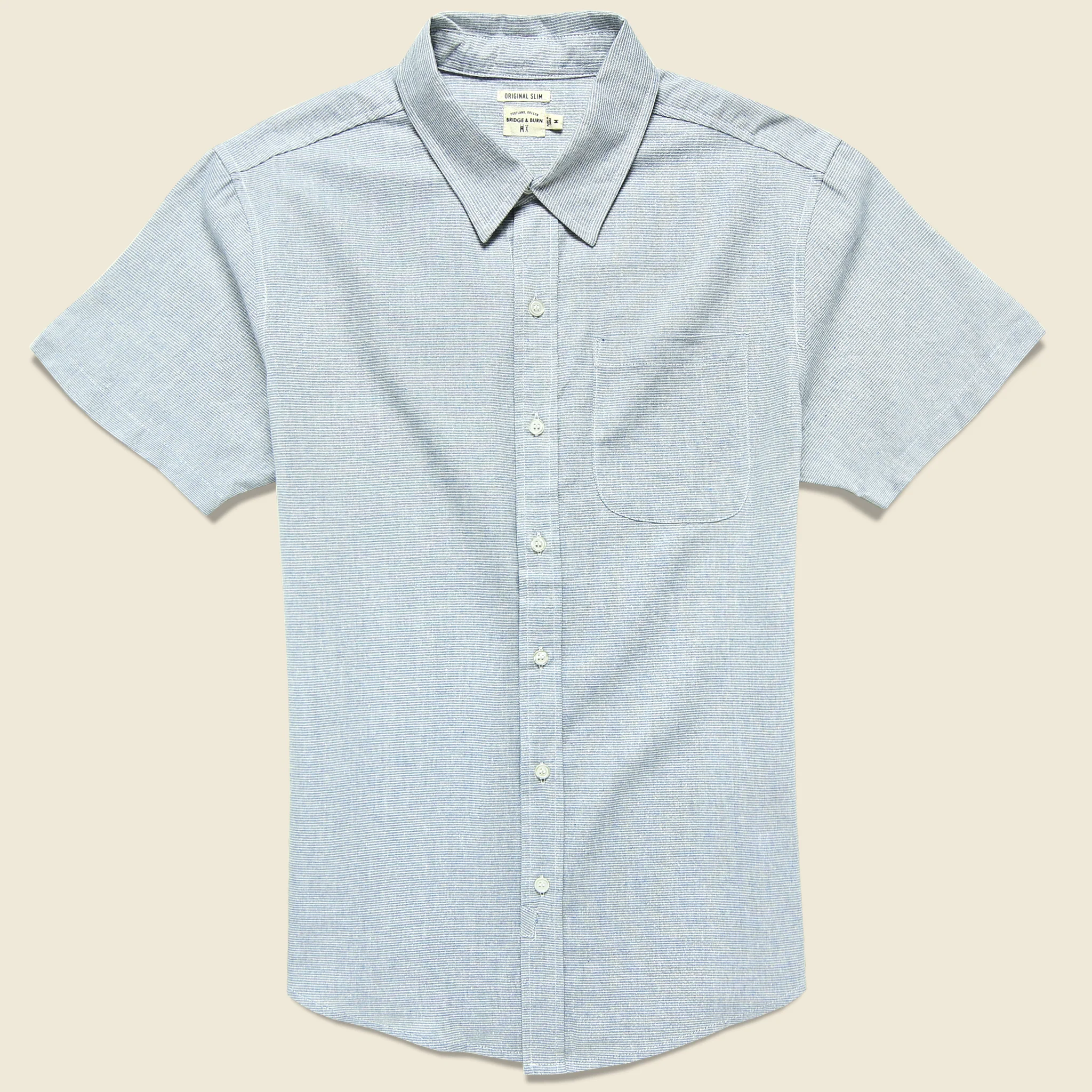 Harbor Shirt - Light Blue Stripe