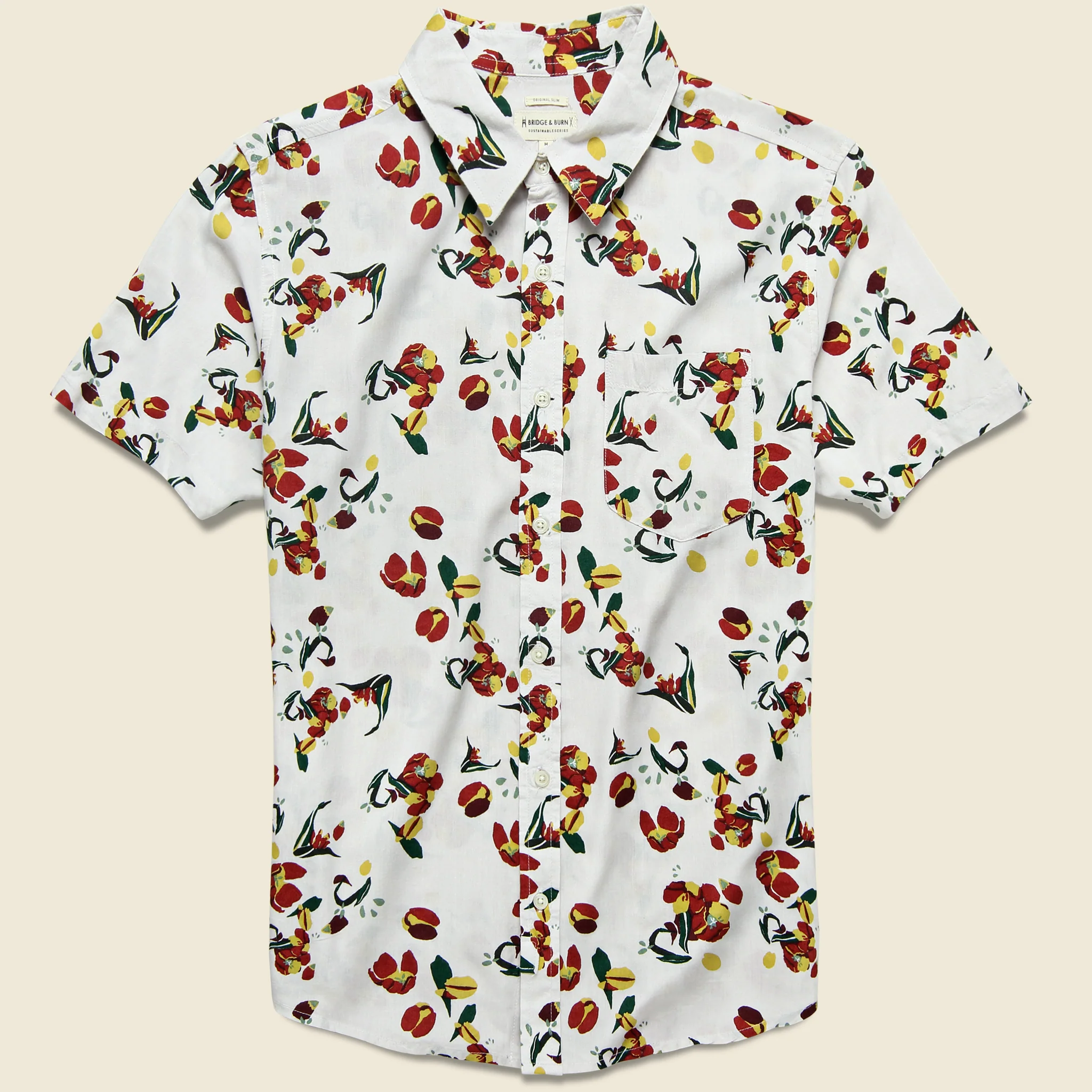 Harbor Shirt - Tulip Print