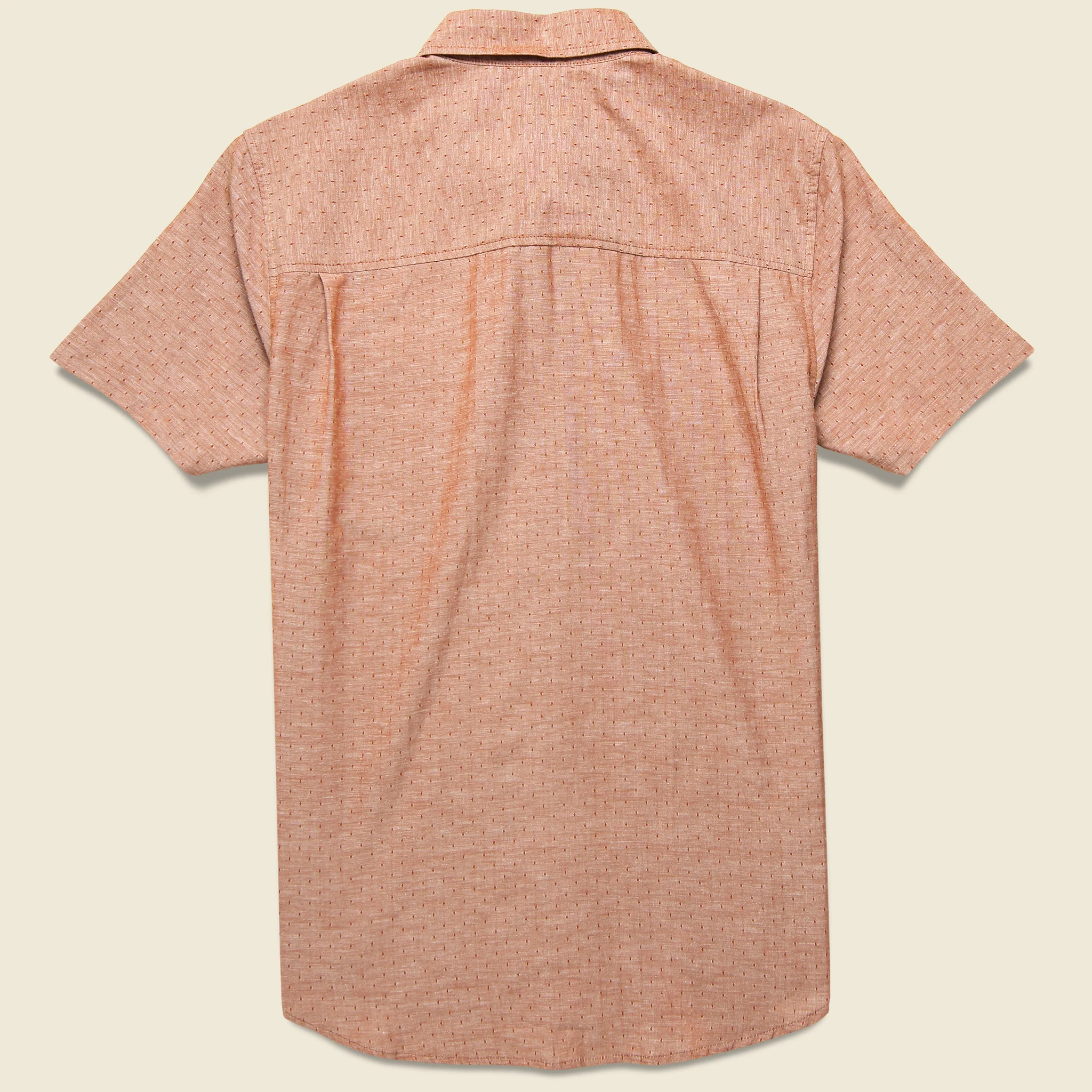 Harbor Shirt - Rust Dobby Dot - Image 2