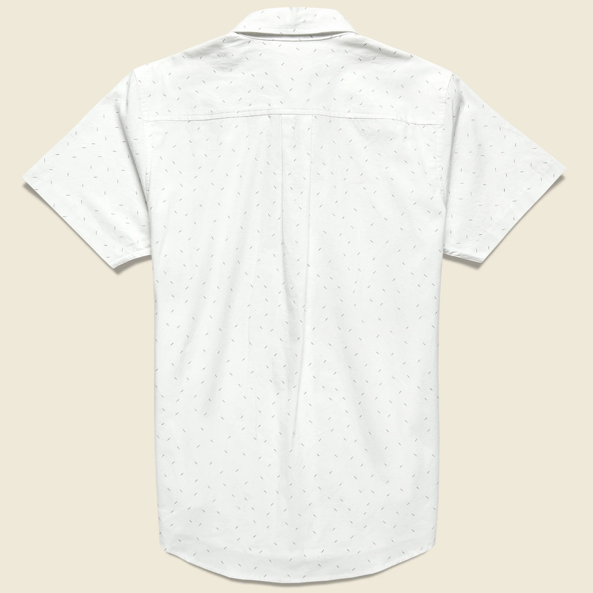 Marten Shirt - White Dash Print - Image 2