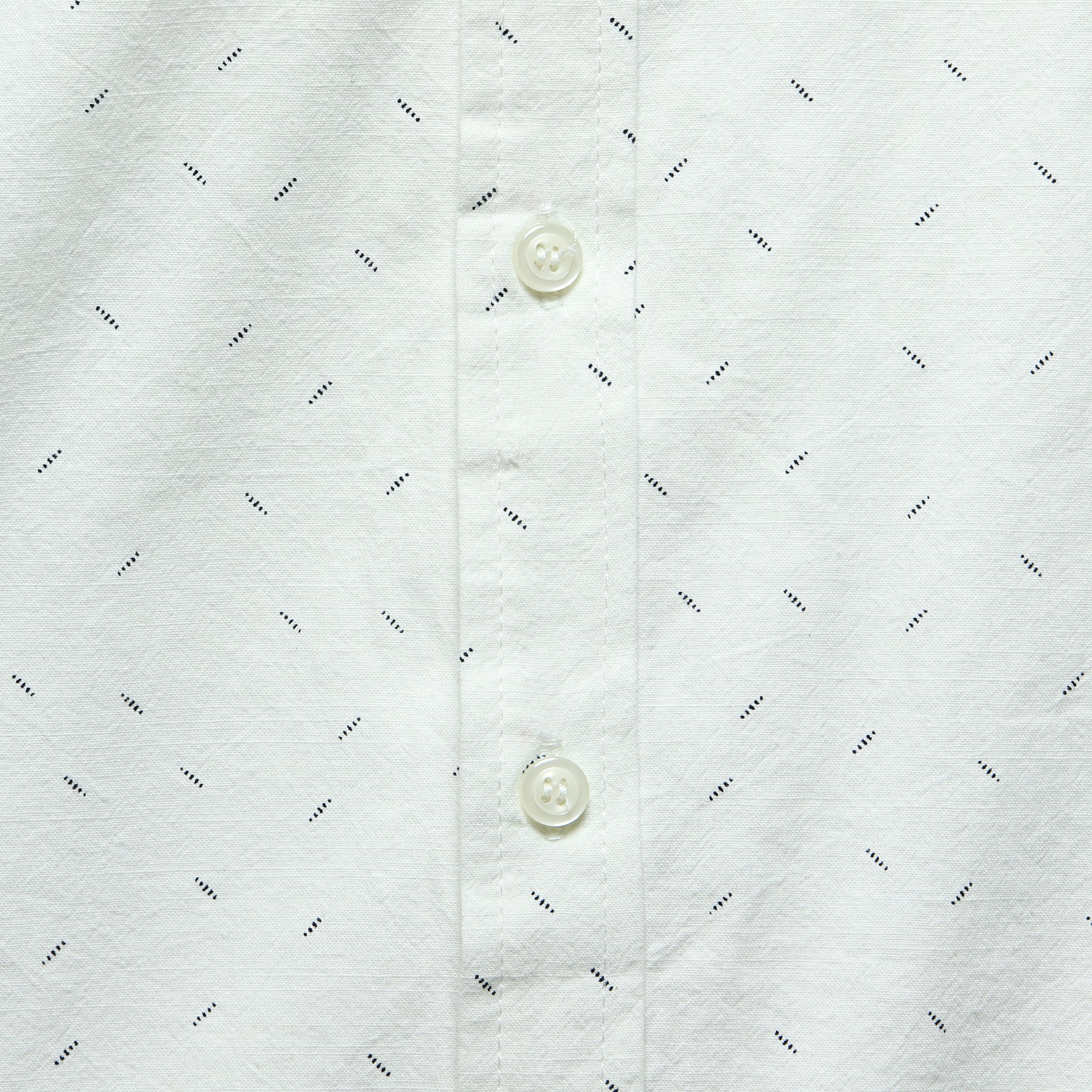 Marten Shirt - White Dash Print - Image 3