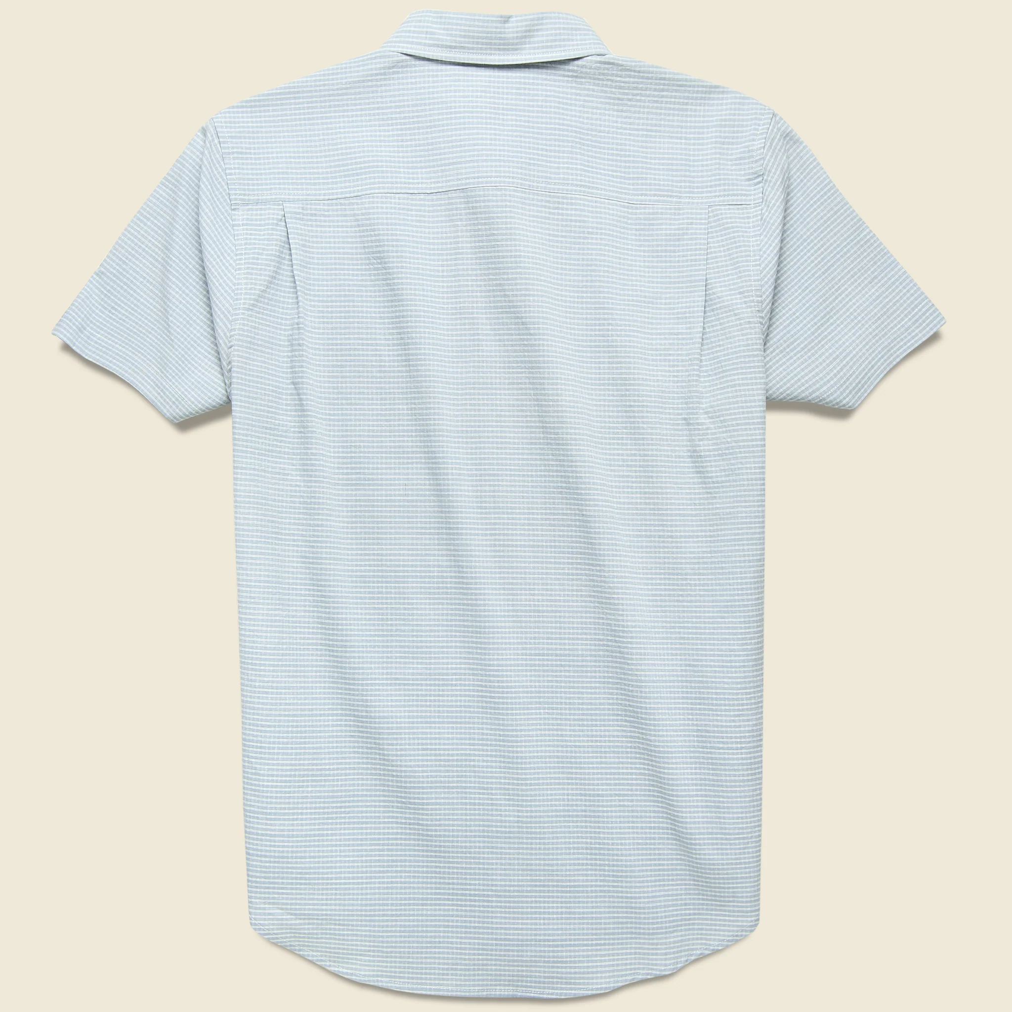 Marten Shirt - Light Grey Grid - Image 2