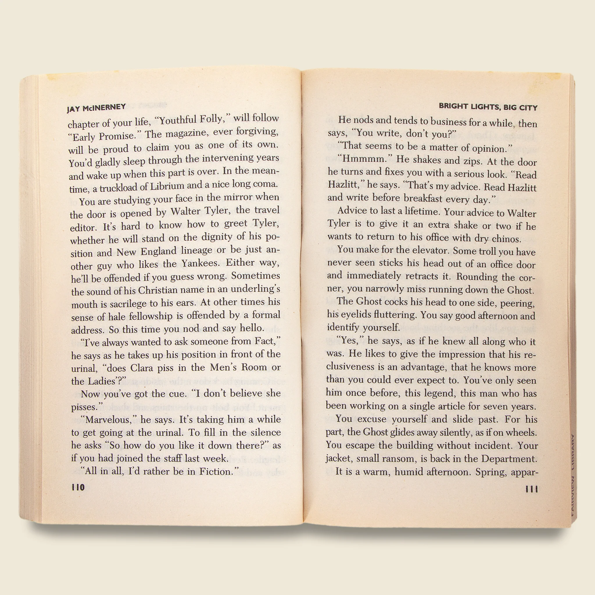 "Bright Lights, Big City" Paperback - Image 2
