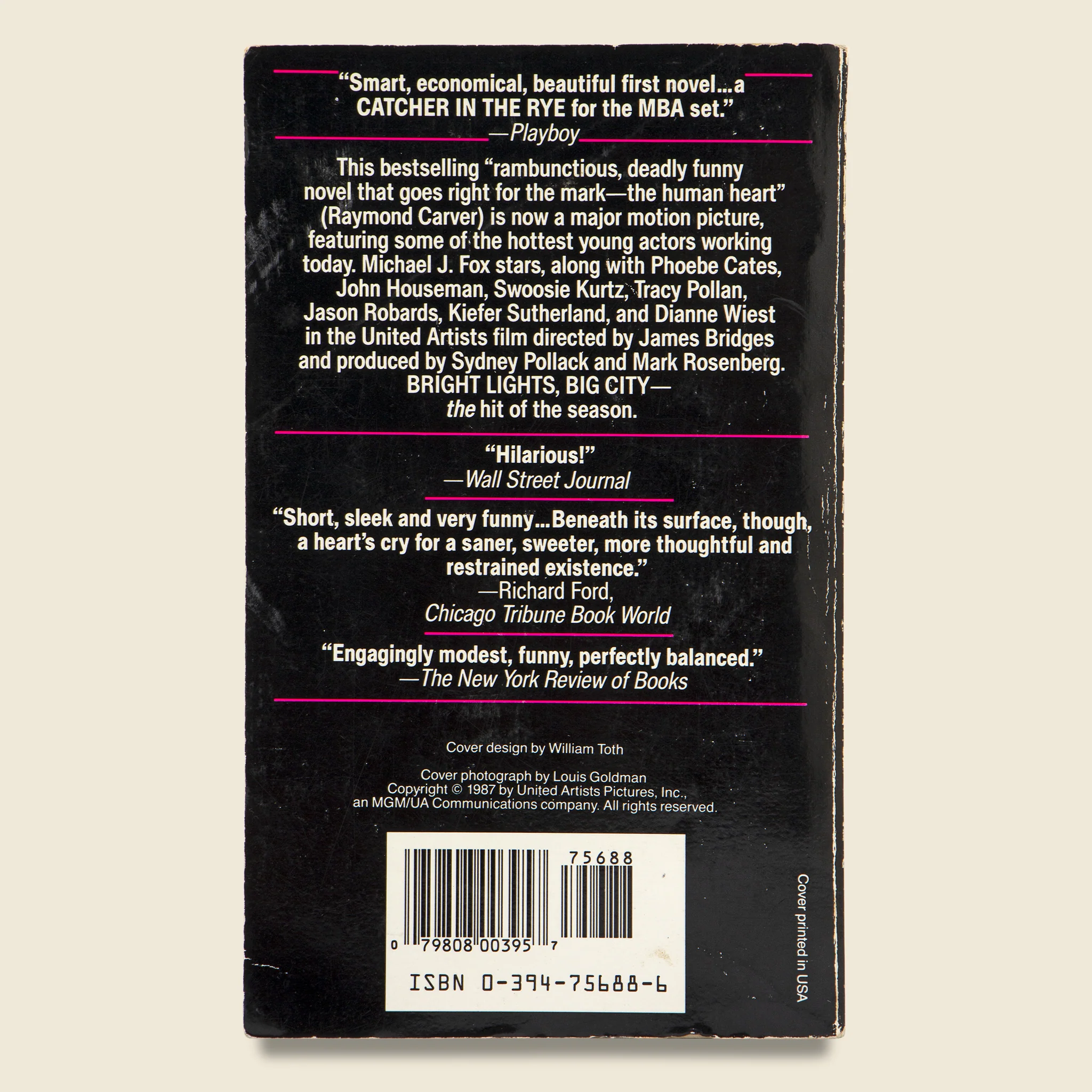 "Bright Lights, Big City" Paperback - Image 3