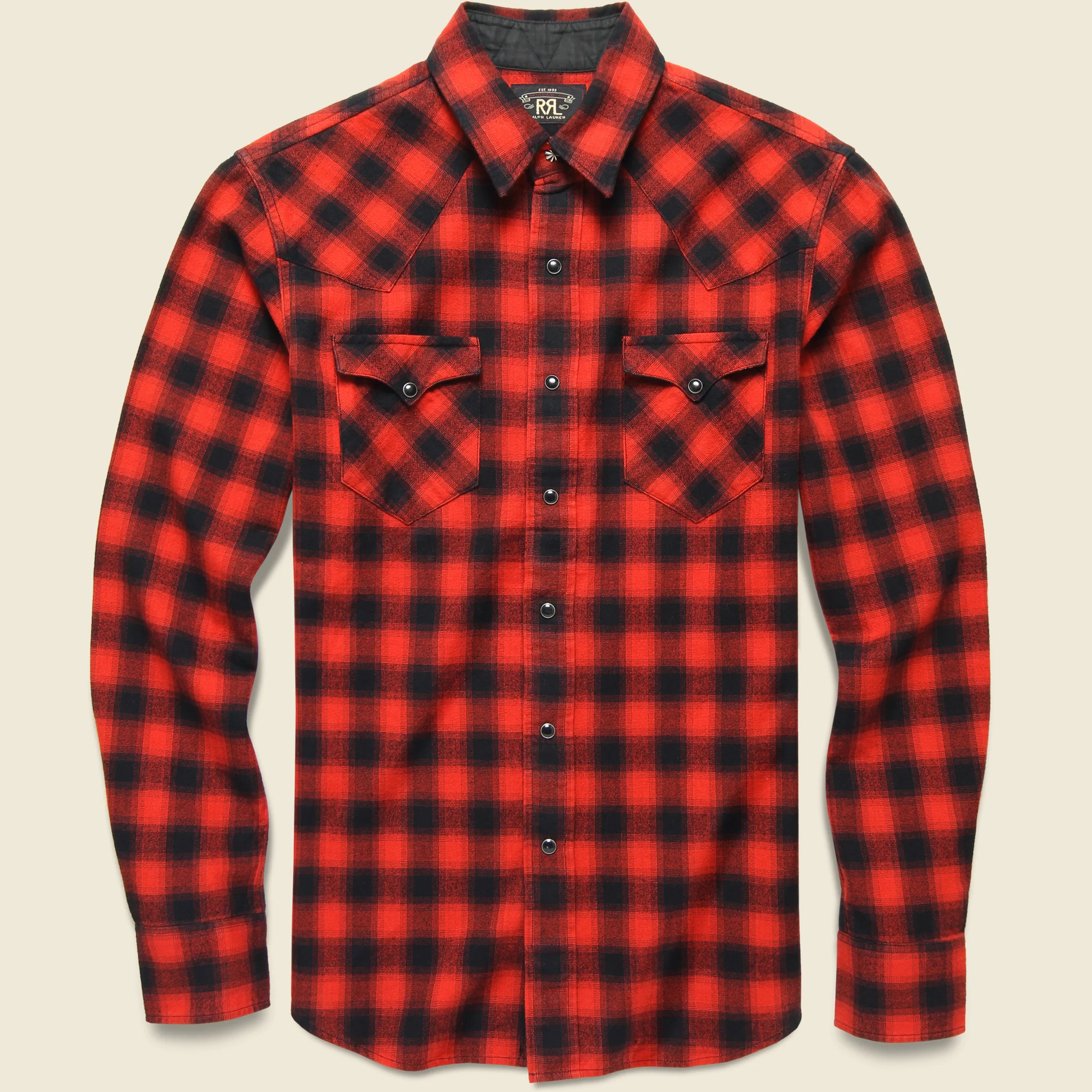 Buffalo Western Shirt - Red/Black
