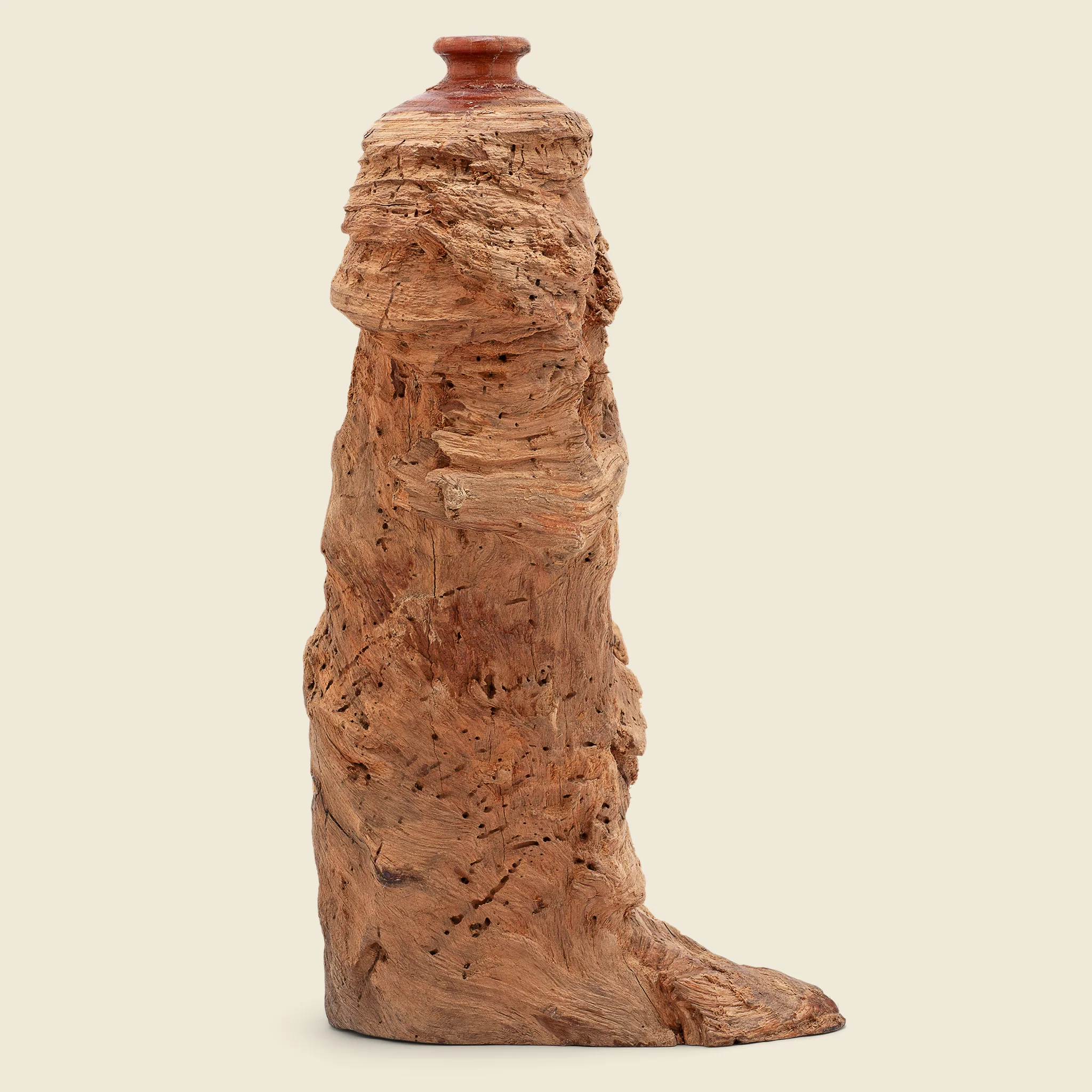 Burled Wood Cloud Vase #1