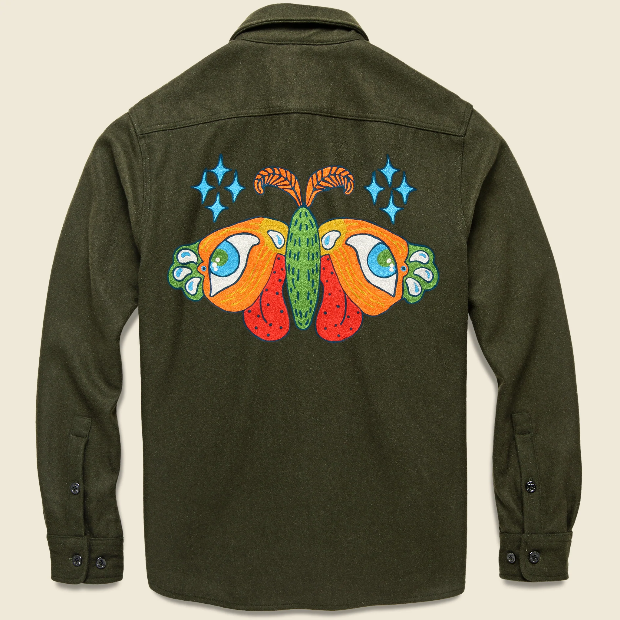 Butterfly Eyes Wool CPO