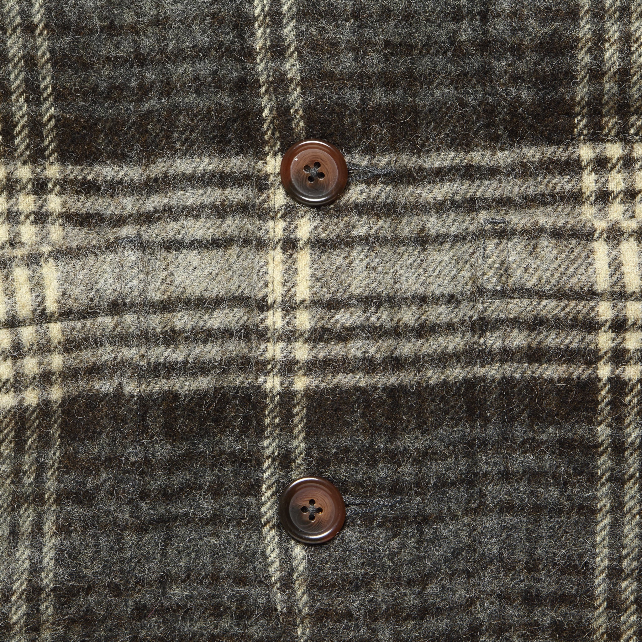 Cabin Jacket - Brown Moon Check - Image 3