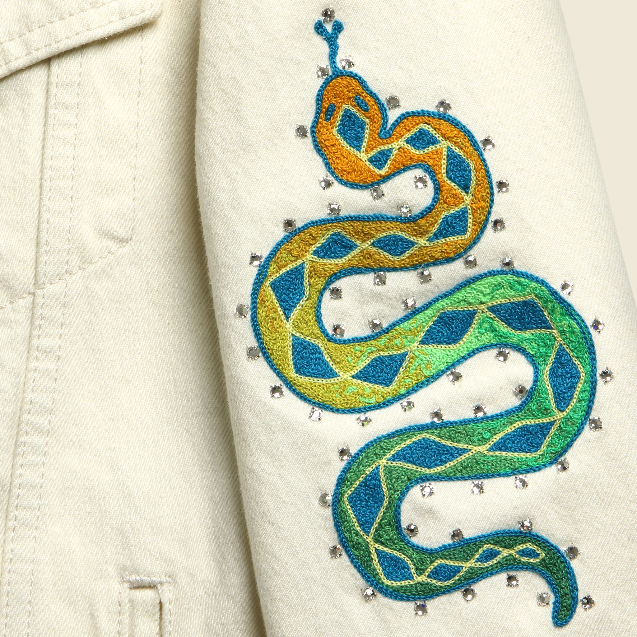 Cactus & Snake Trucker Jacket - Image 4