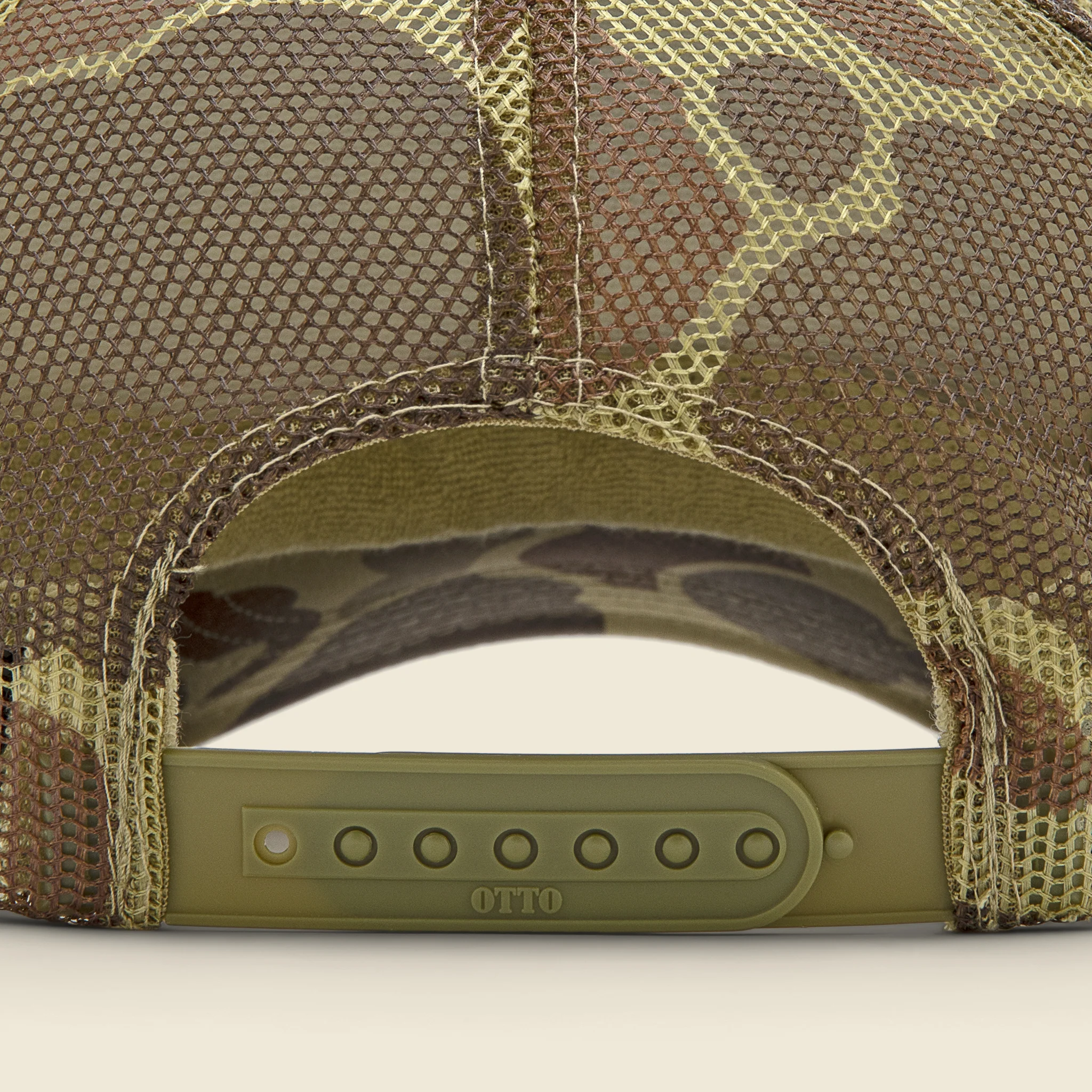 Camo DENIM MEN LOVES CATS Truck Cap - Yellow - Image 2