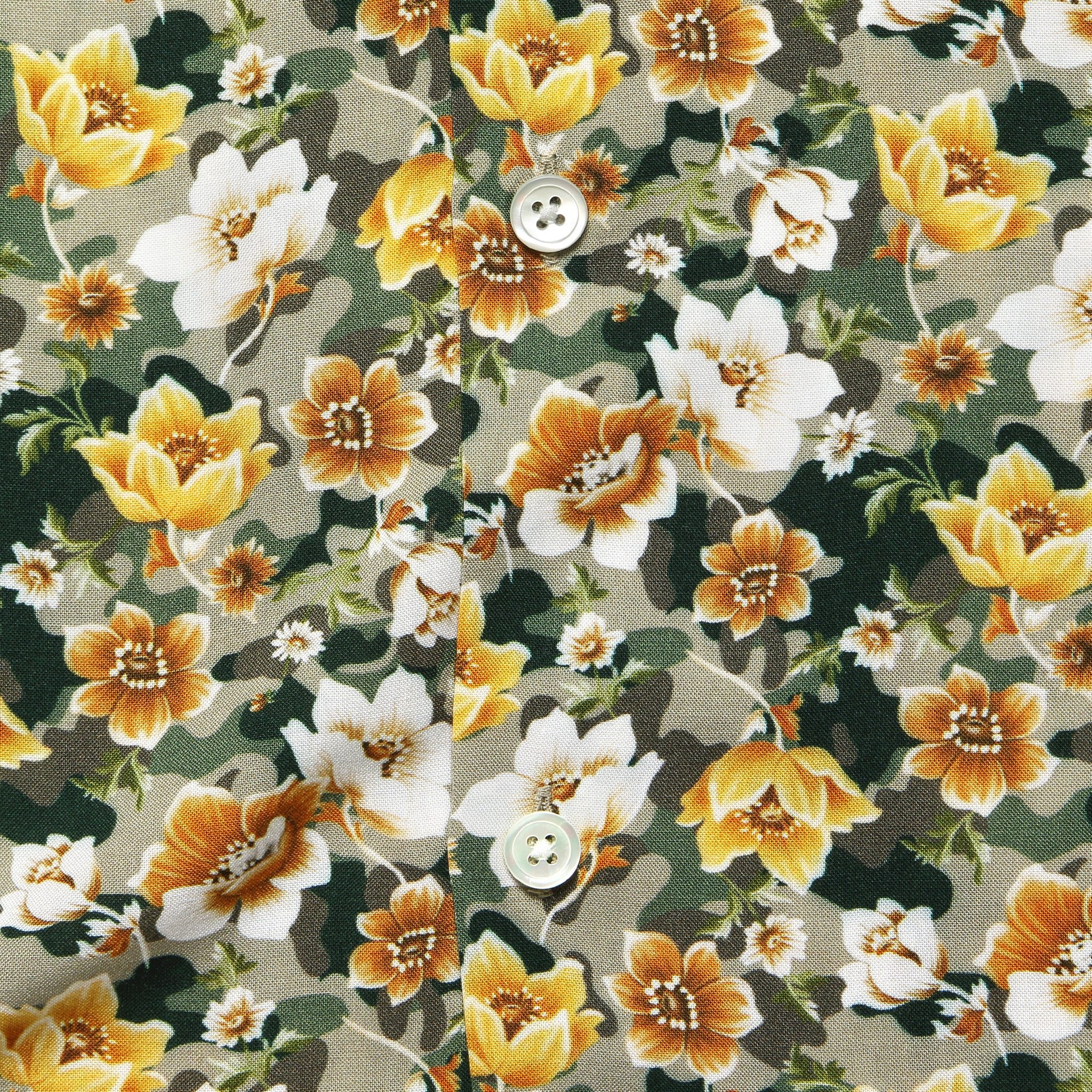 Camo Flower Shirt - Brown Multi - Image 3
