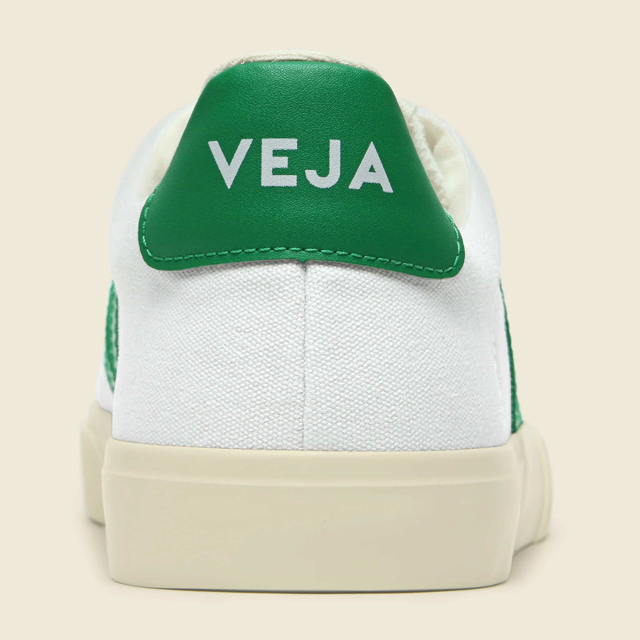 Campo Canvas Sneaker - White/Emaraude - Image 3