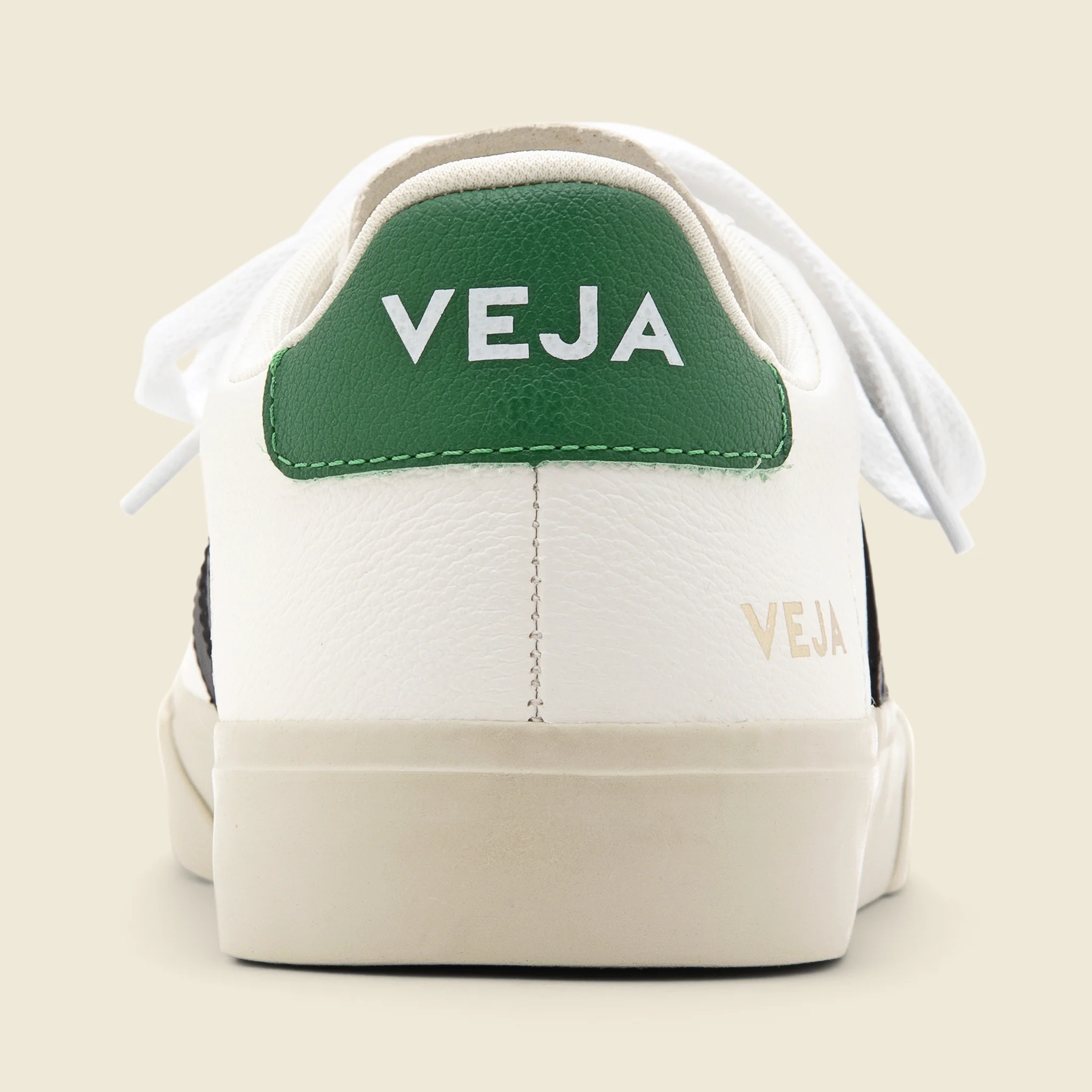 Campo Leather Sneaker - Extra White/Emaraude/Black - Image 3