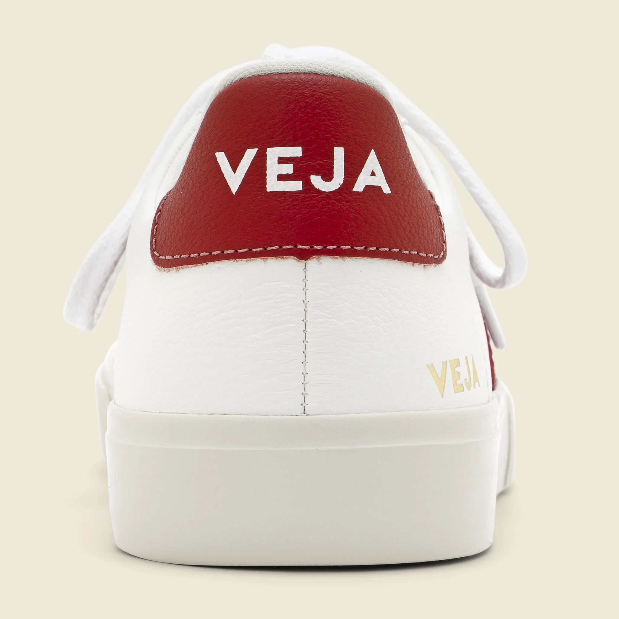 Campo ChromeFree Leather Sneaker - Extra White/Rouille - Image 3
