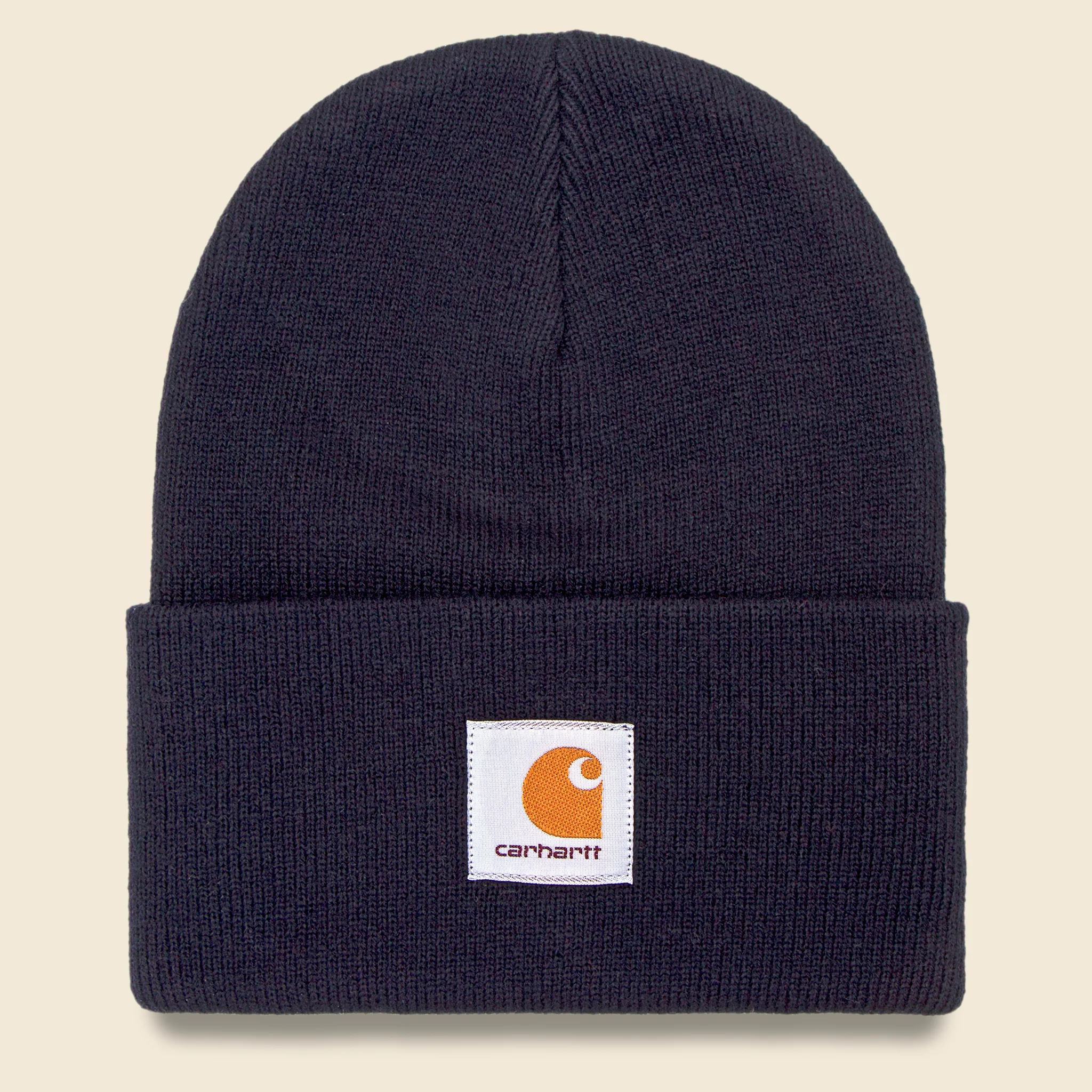 Acrylic Watch Hat - Navy