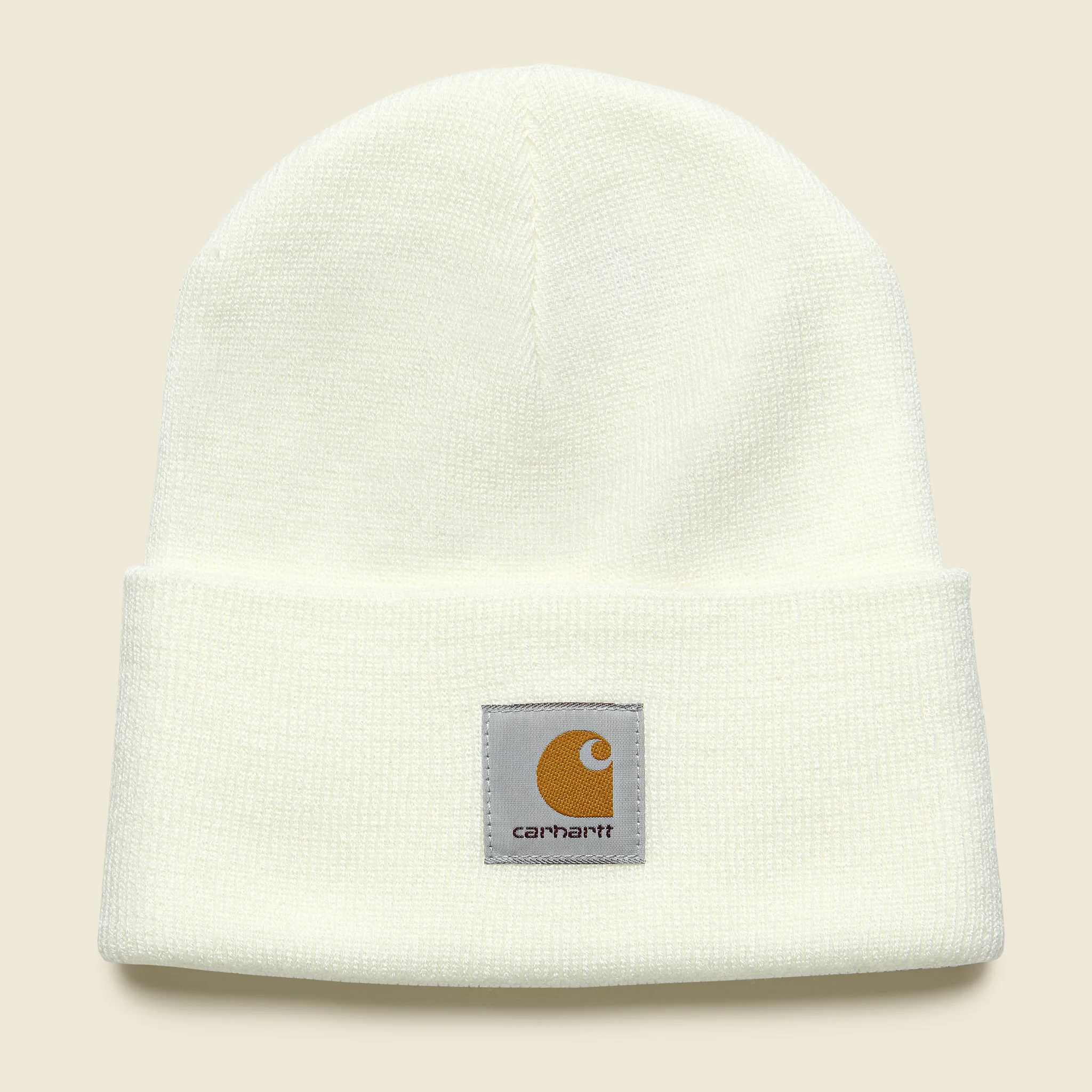 Acrylic Beanie - White