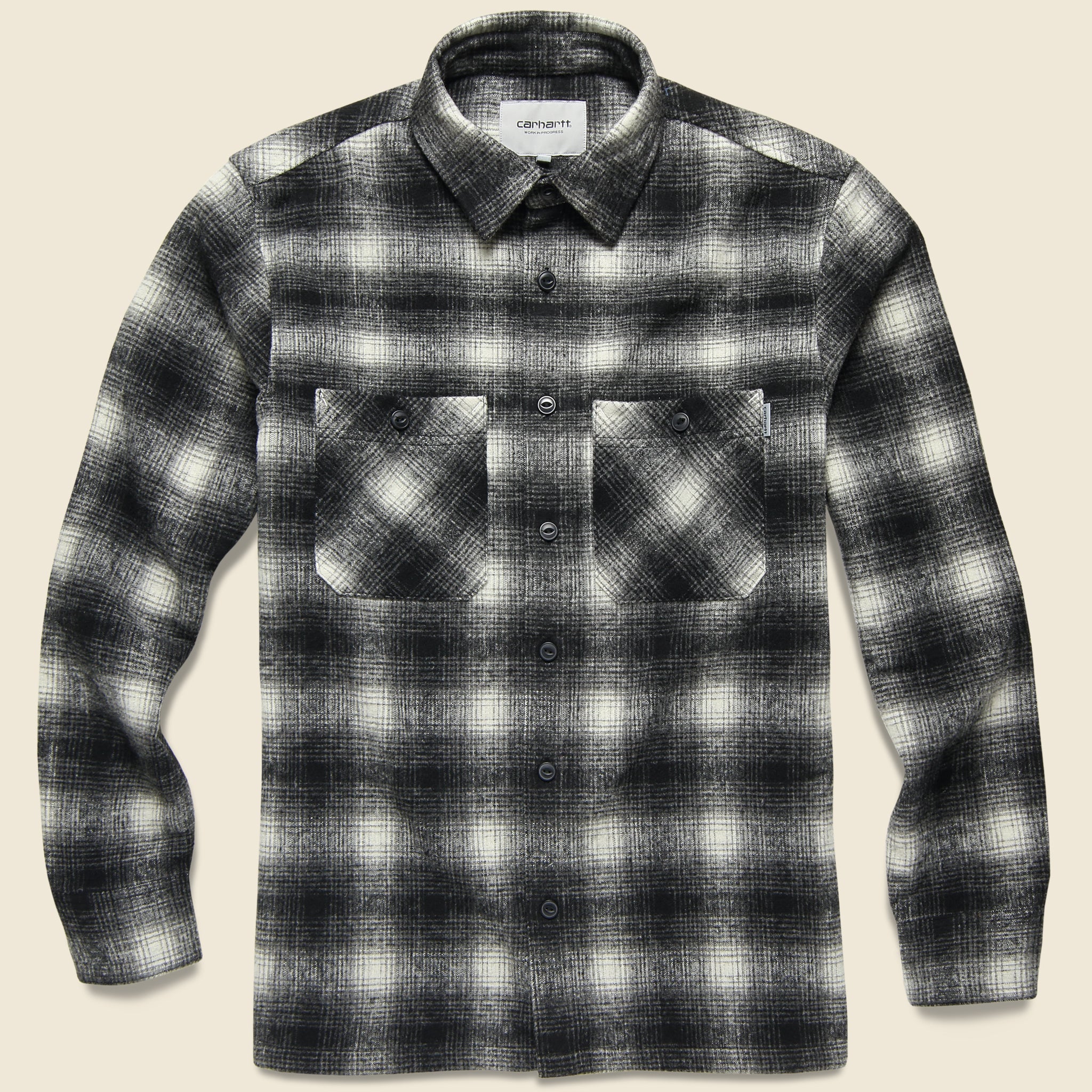 Halleck Shirt - Black Check