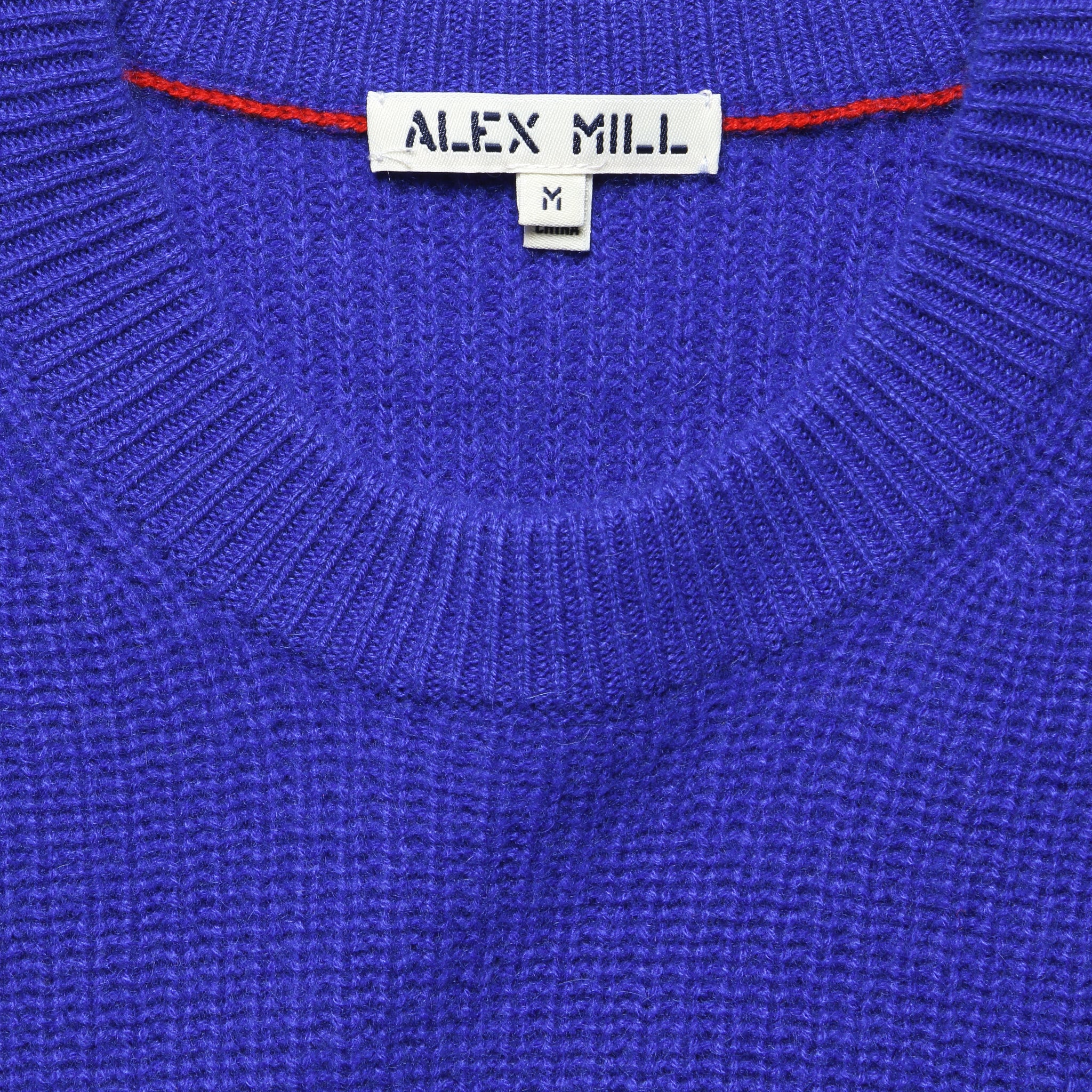 Cashmere Jordan Sweater - Cobalt - Image 3
