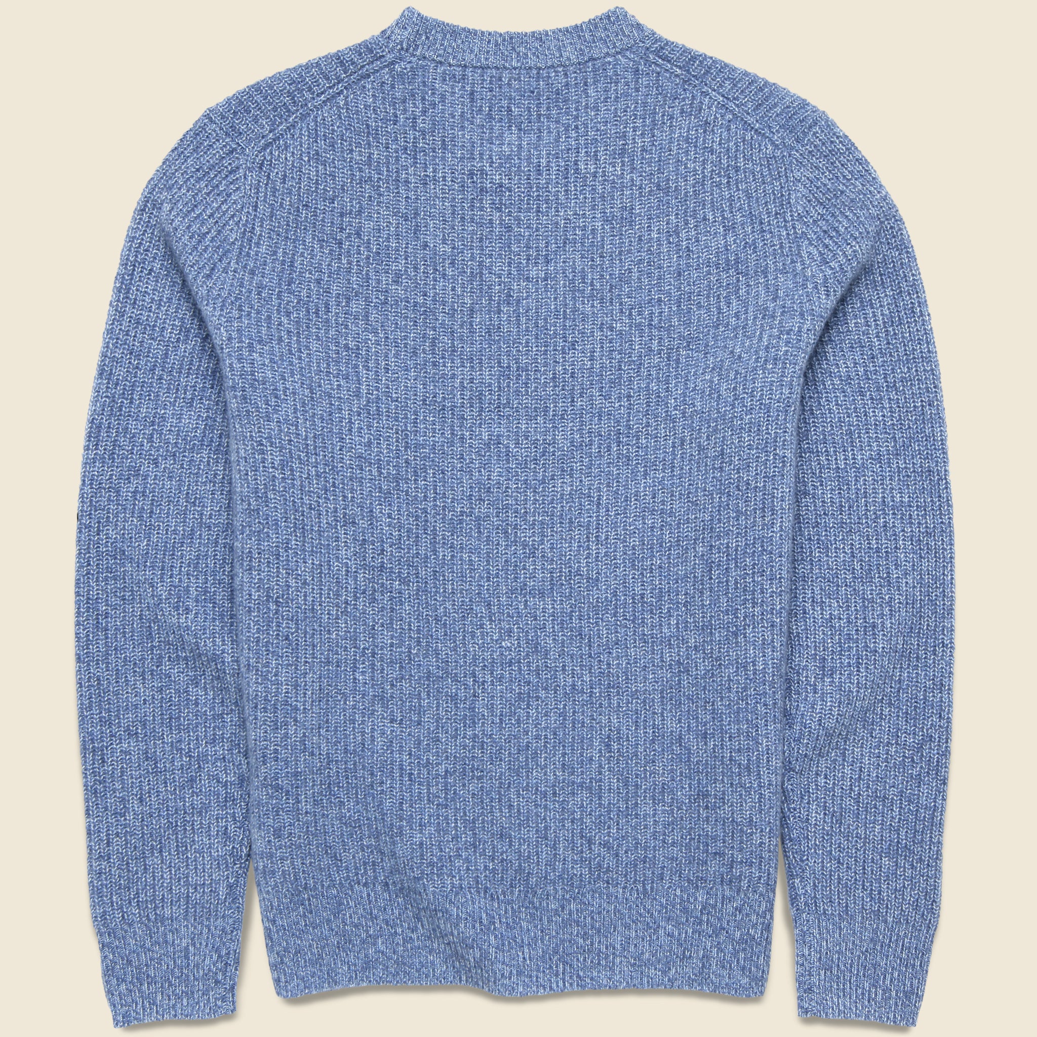 Cashmere Jordan Sweater - Dusty Blue - Image 3