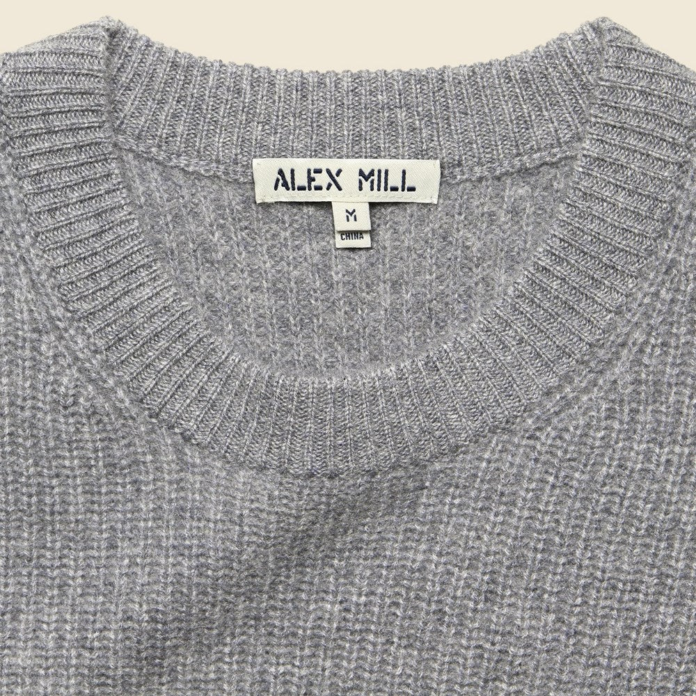 Cashmere Jordan Sweater - Grey - Image 4