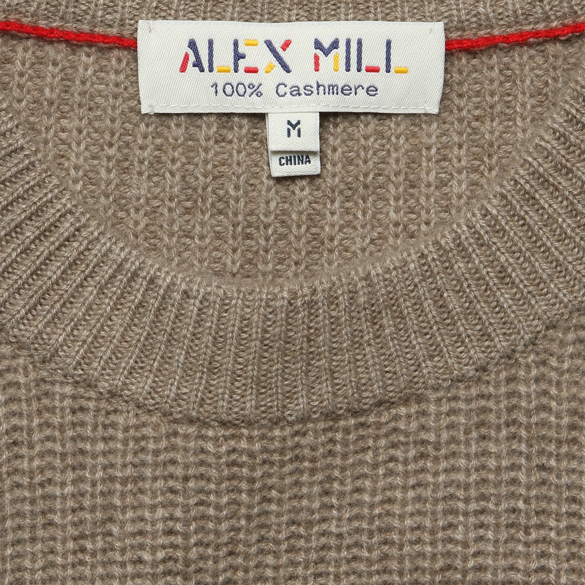 Cashmere Jordan Sweater - Taupe - Image 3