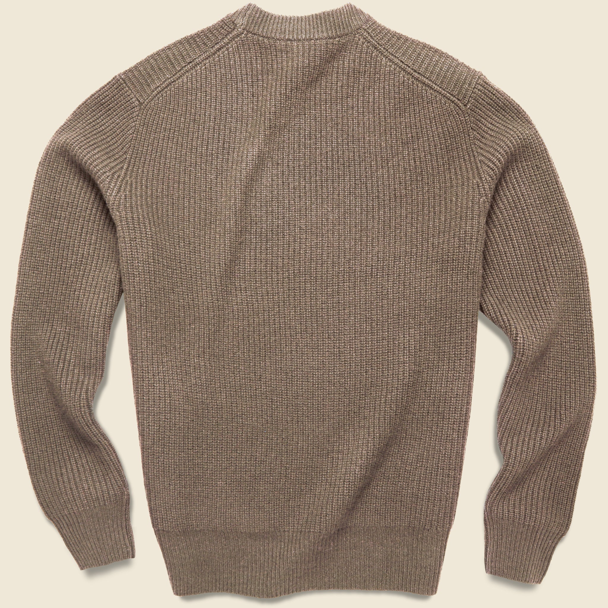 Cashmere Jordan Sweater - Walnut - Image 4