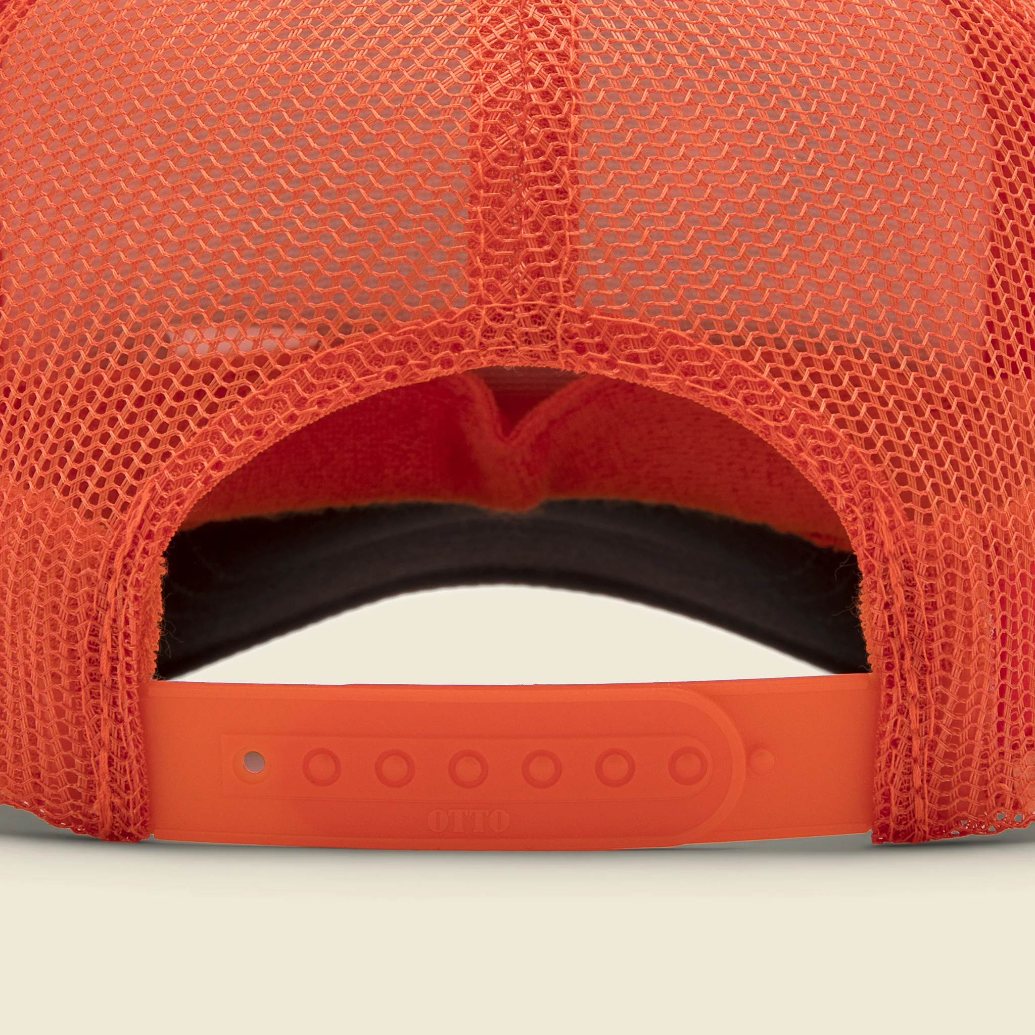 CENTURY DENIM COATING SERVICE Truck Cap - Orange/Blue - Image 2