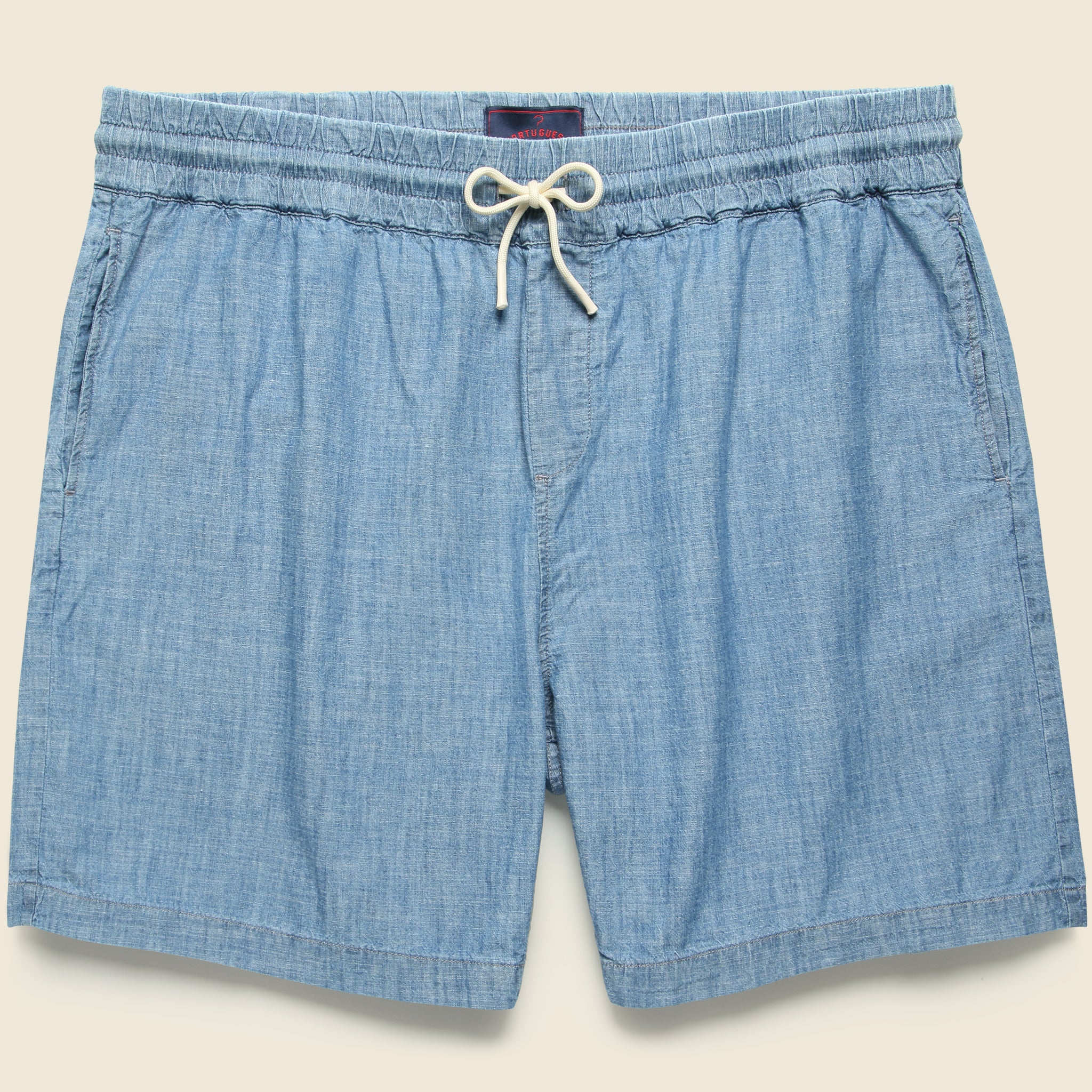 7" Chambray Shorts - Blue