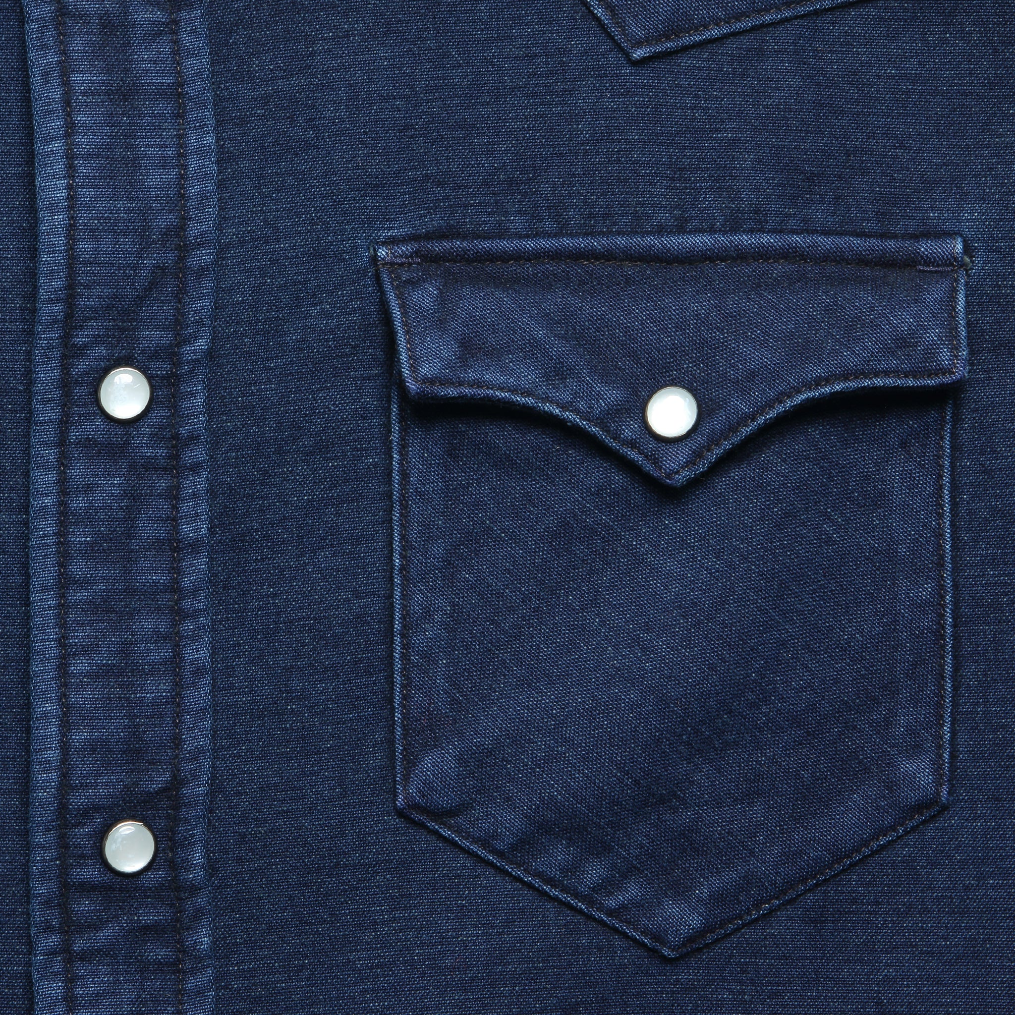 Chamois Roper Western - Indigo - Image 3