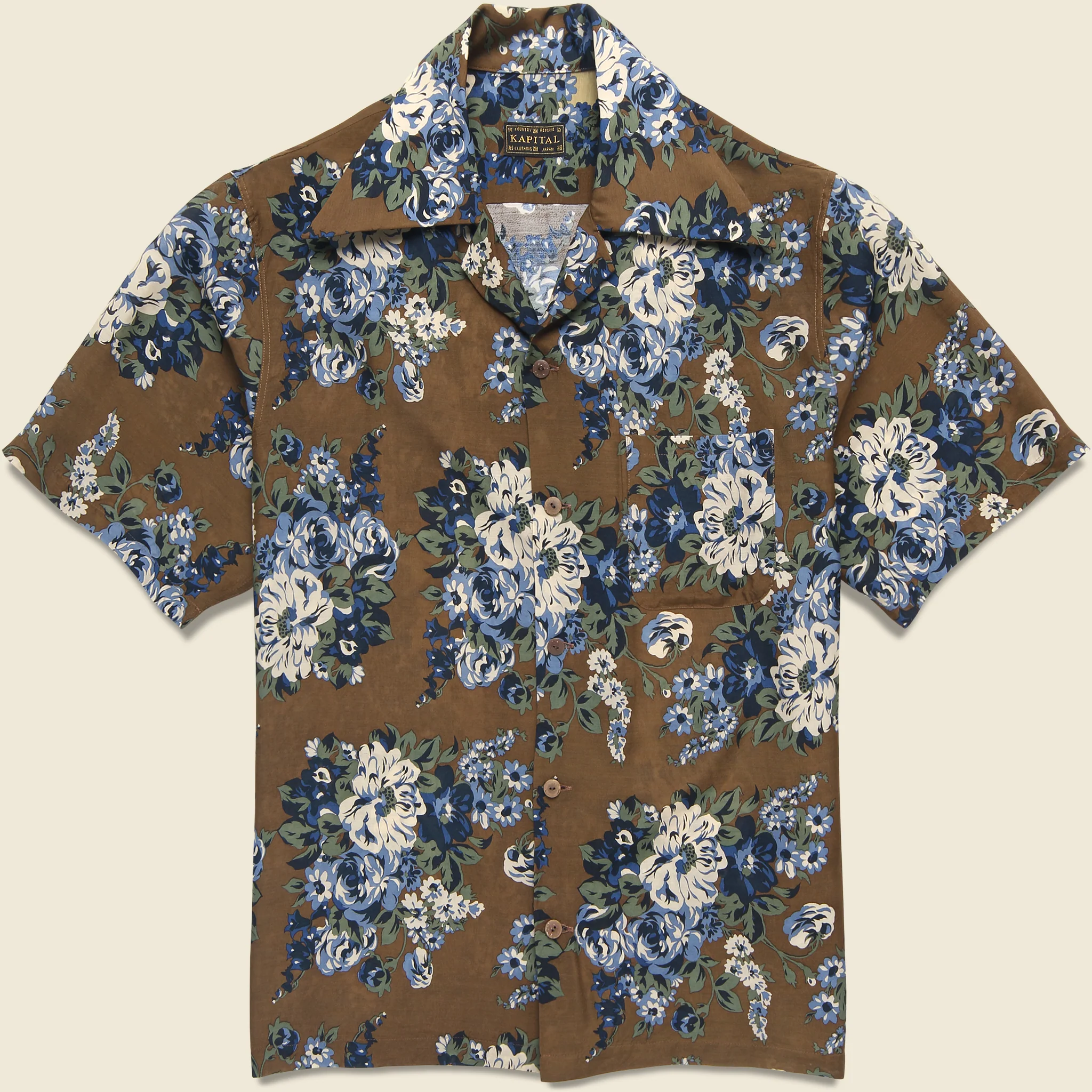 Wrangle Aloha Shirt - Brown