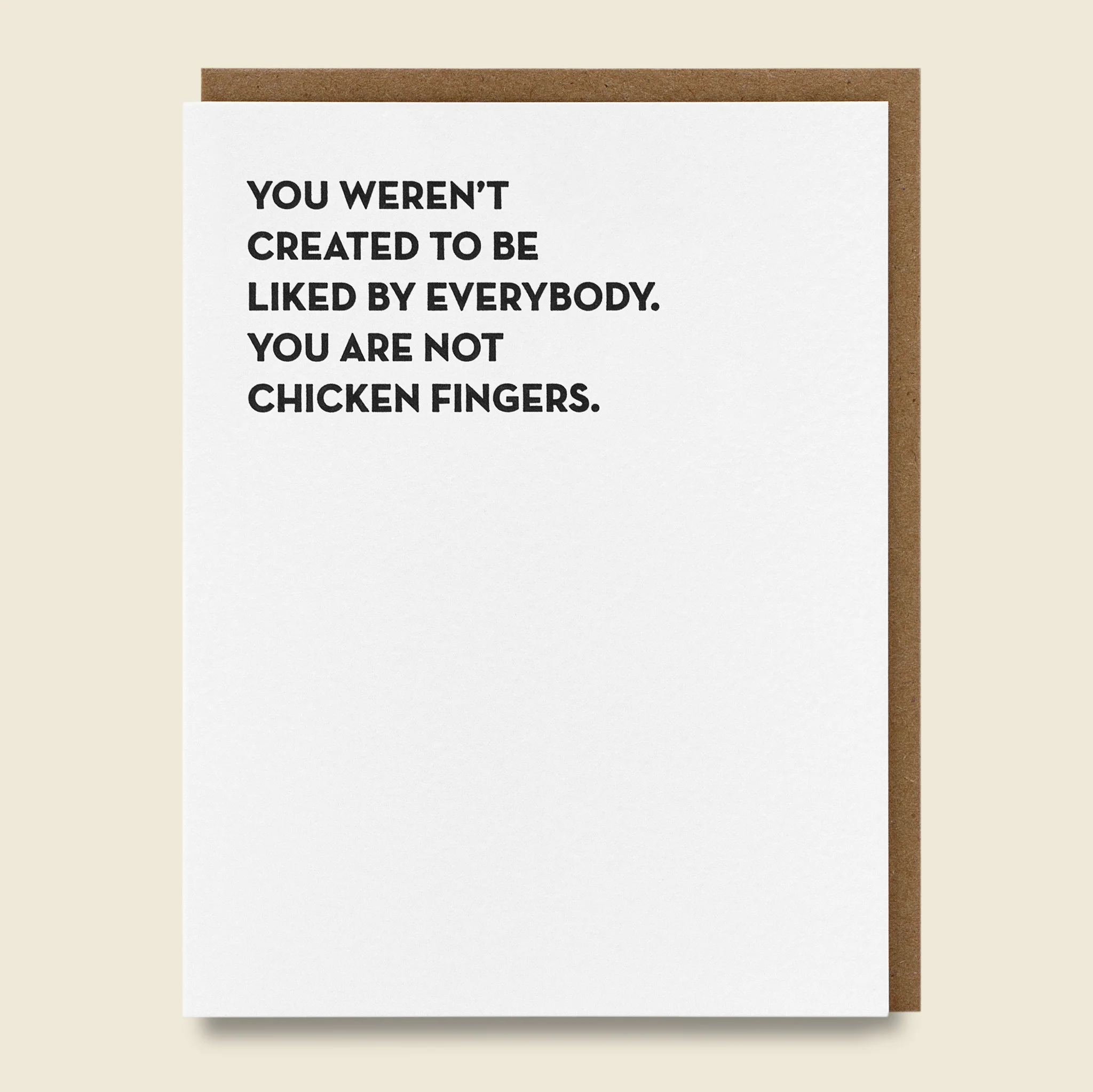 Chicken Fingers Card