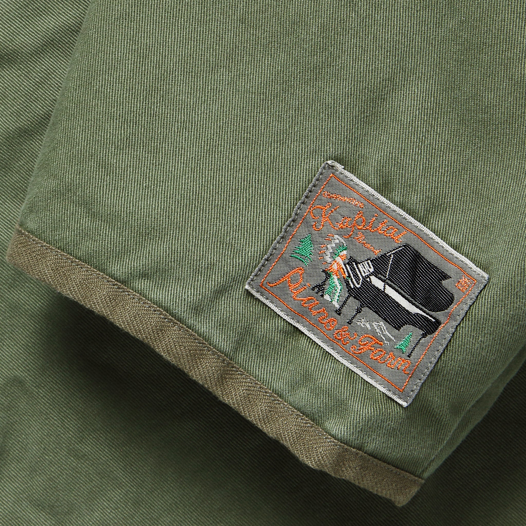Chino x BIRDS-EYE Fleece NORDIC Anorak - Khaki - Image 4