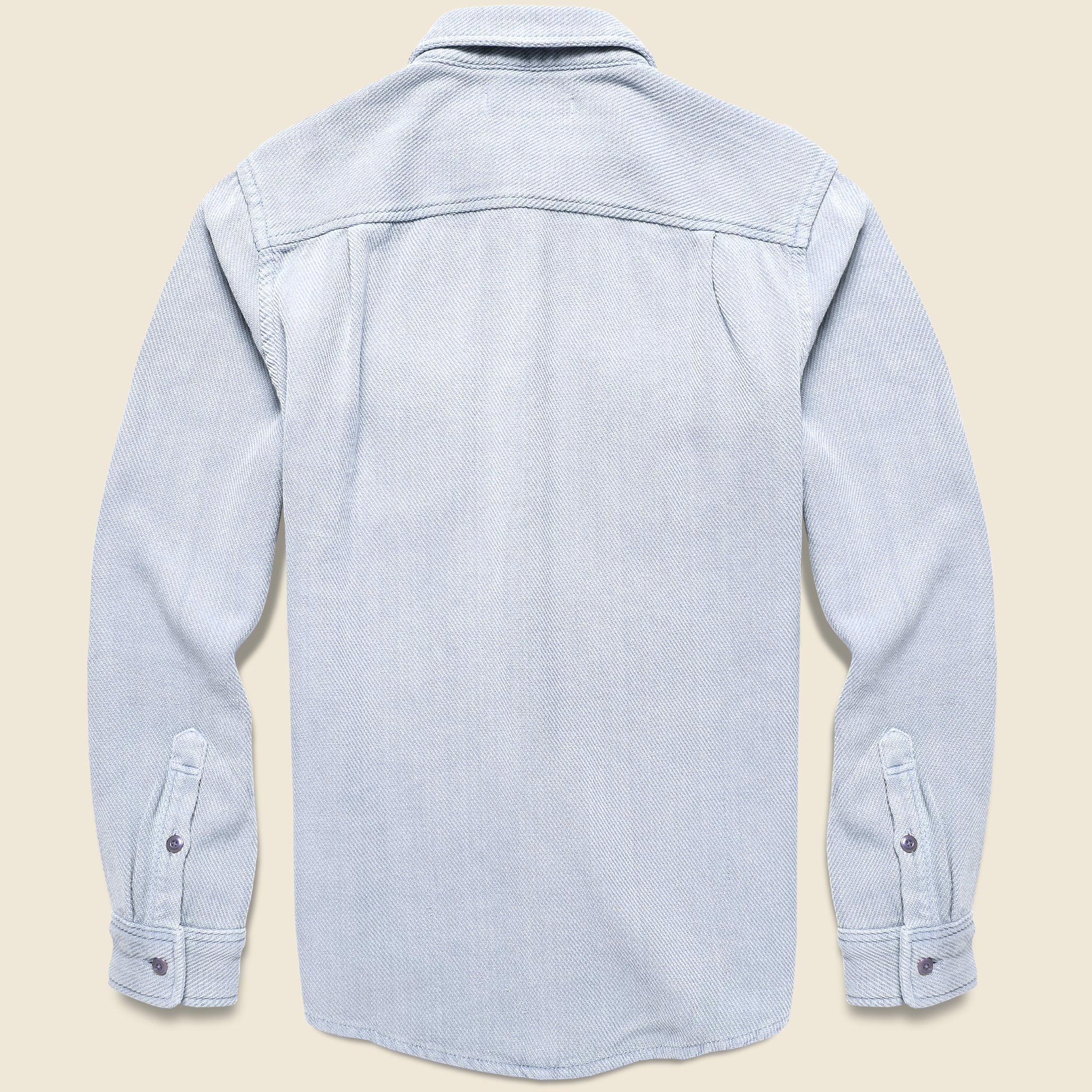 Chroma Blanket Shirt - Heather Blue - Image 2