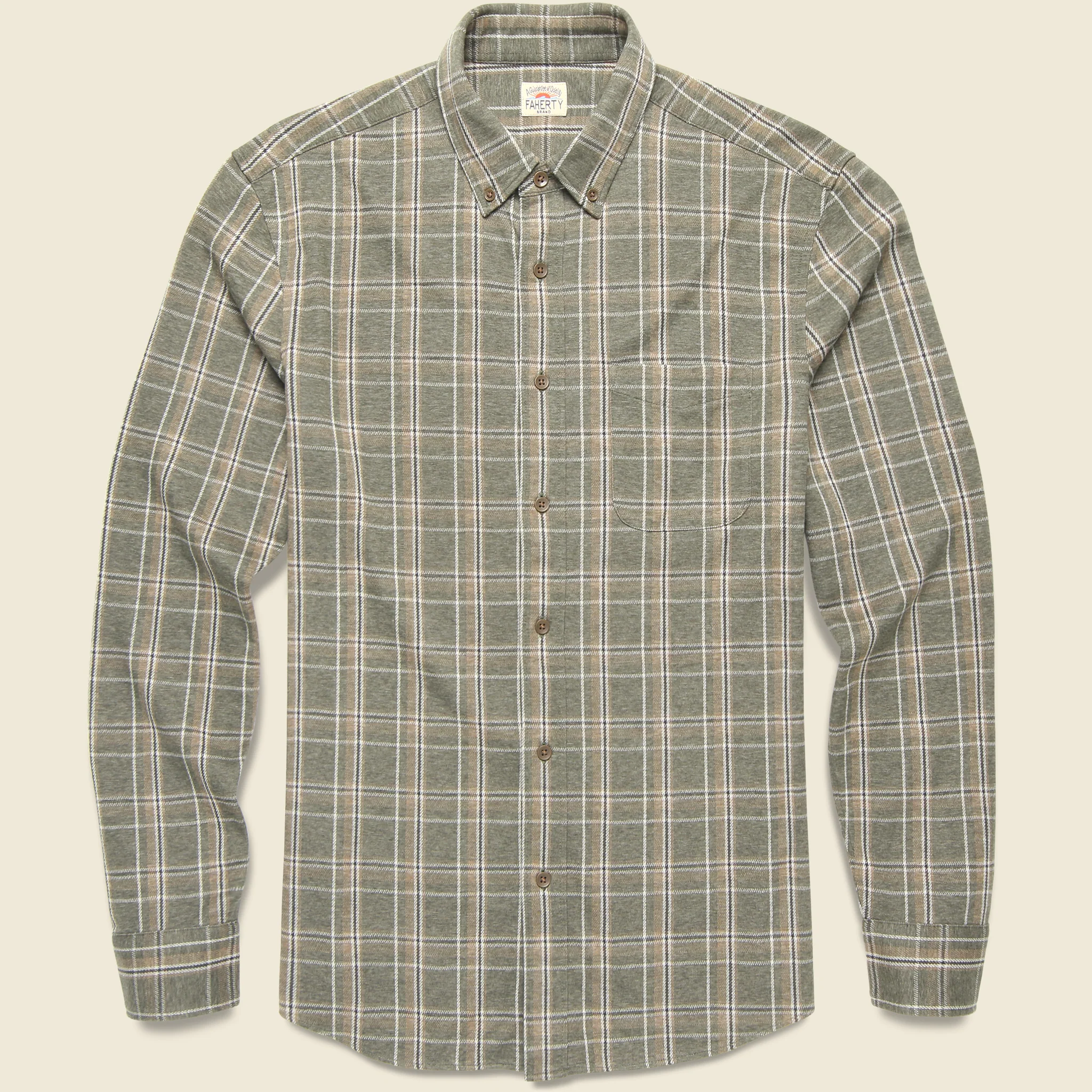 Coastline Knit Shirt - Pleasant Hill Plaid