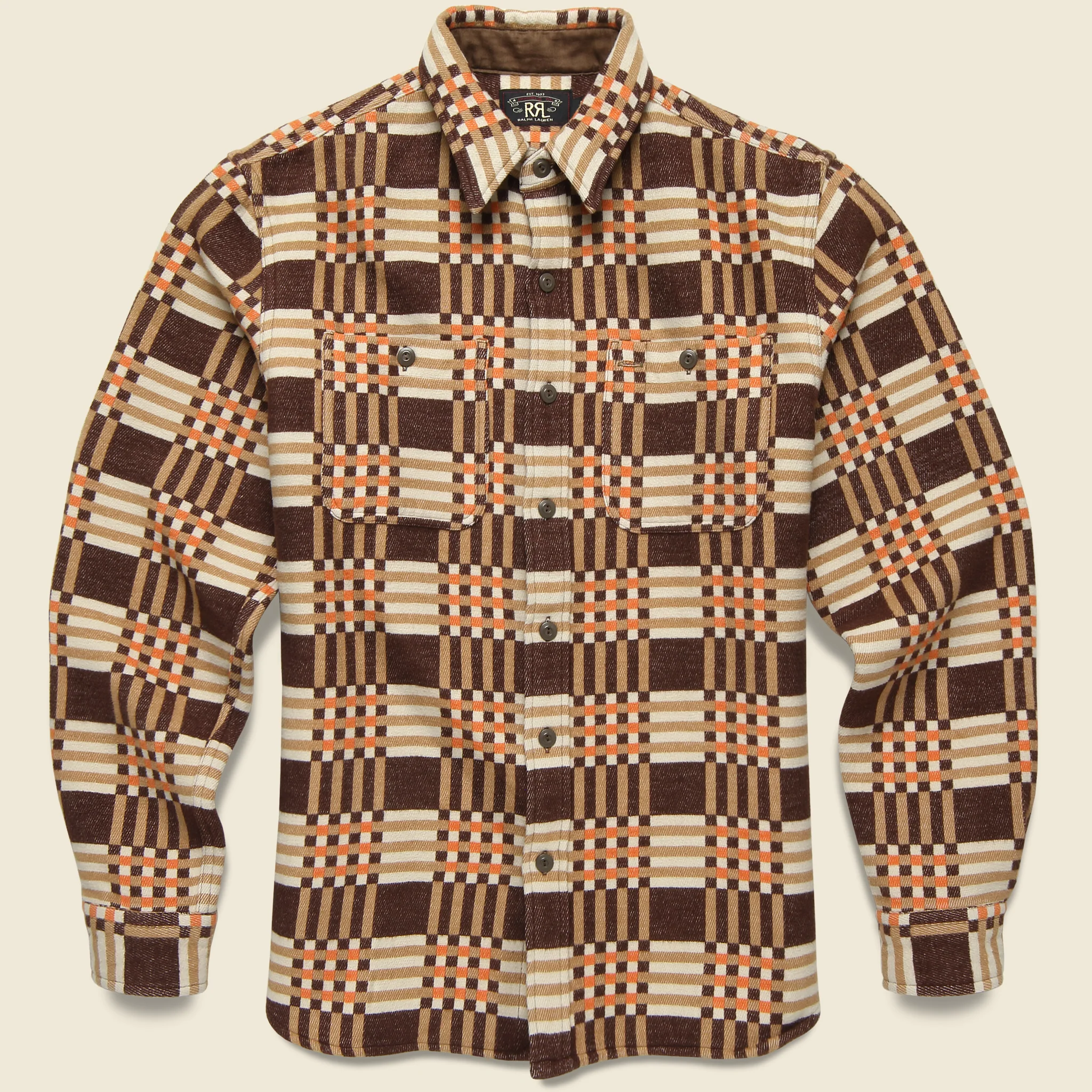 Cody Workshirt - Brown Multi