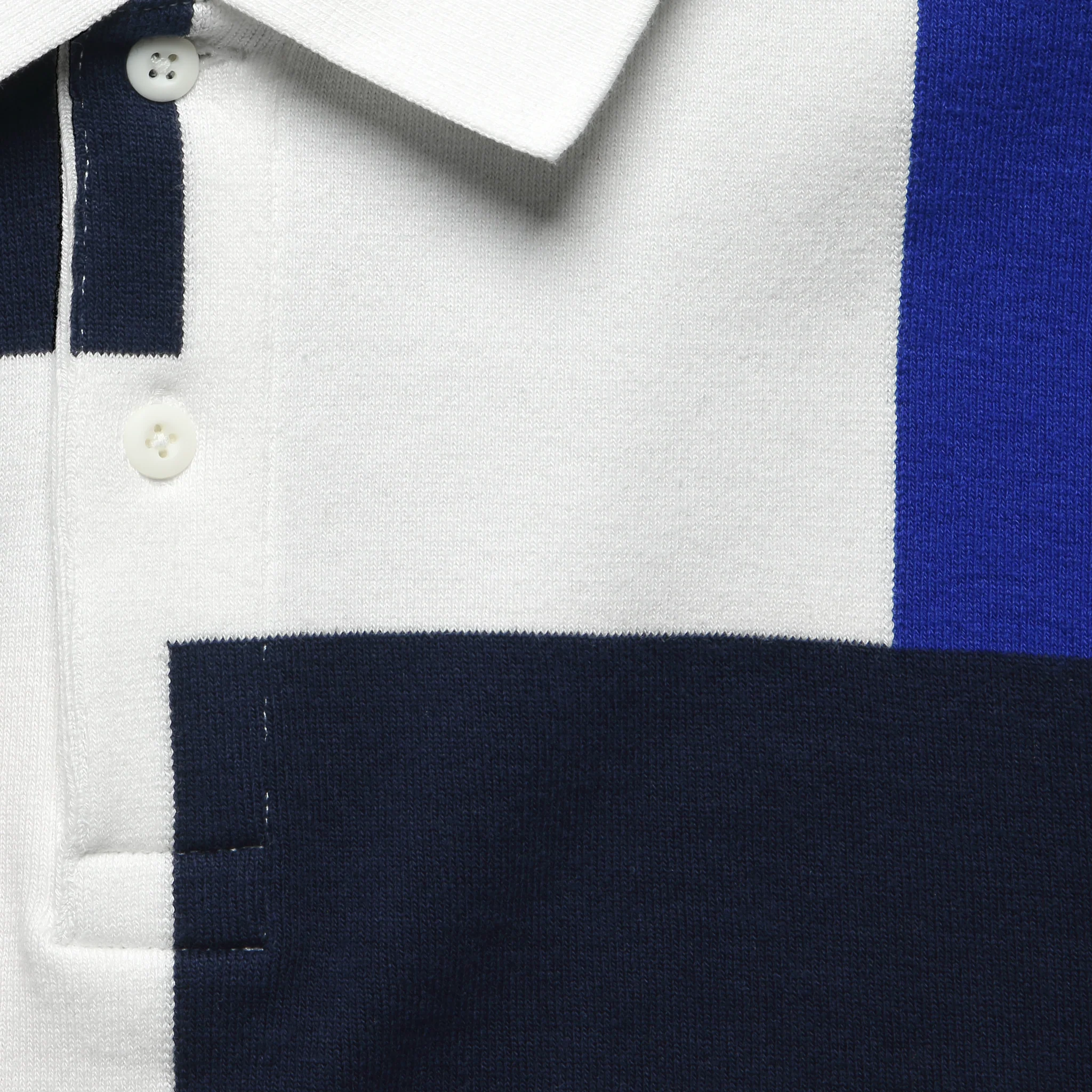 Color Block Rugby Polo - Multi - Image 3