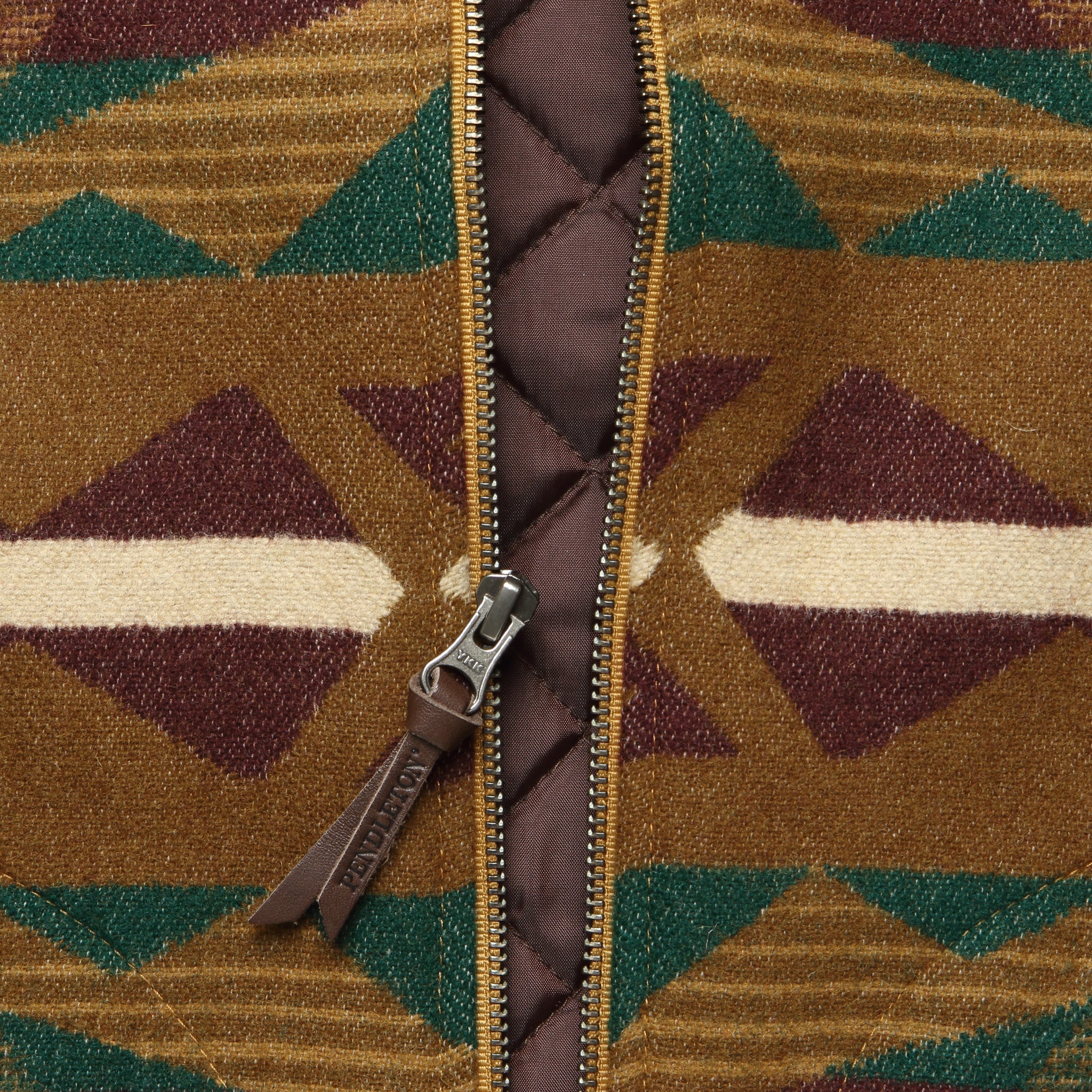 Colton Quilted Zip Vest - Alto Mesa Brown - Image 3