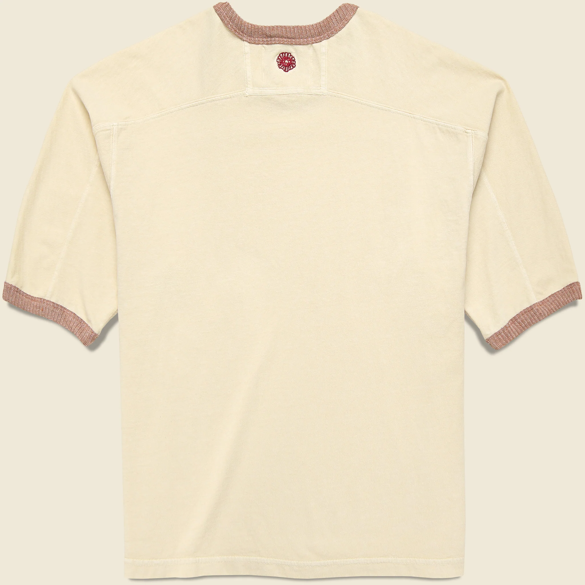 Community Football Ringer Tee - Natural - Image 2