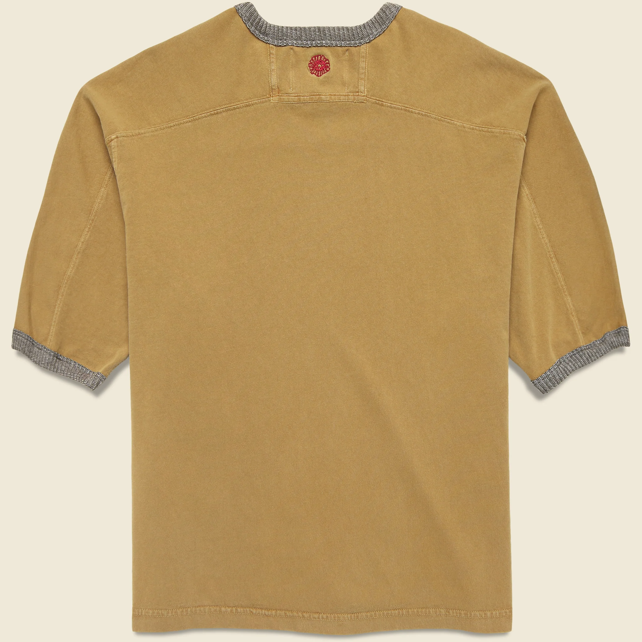 Community Ringer Football Tee - Olive - Image 2