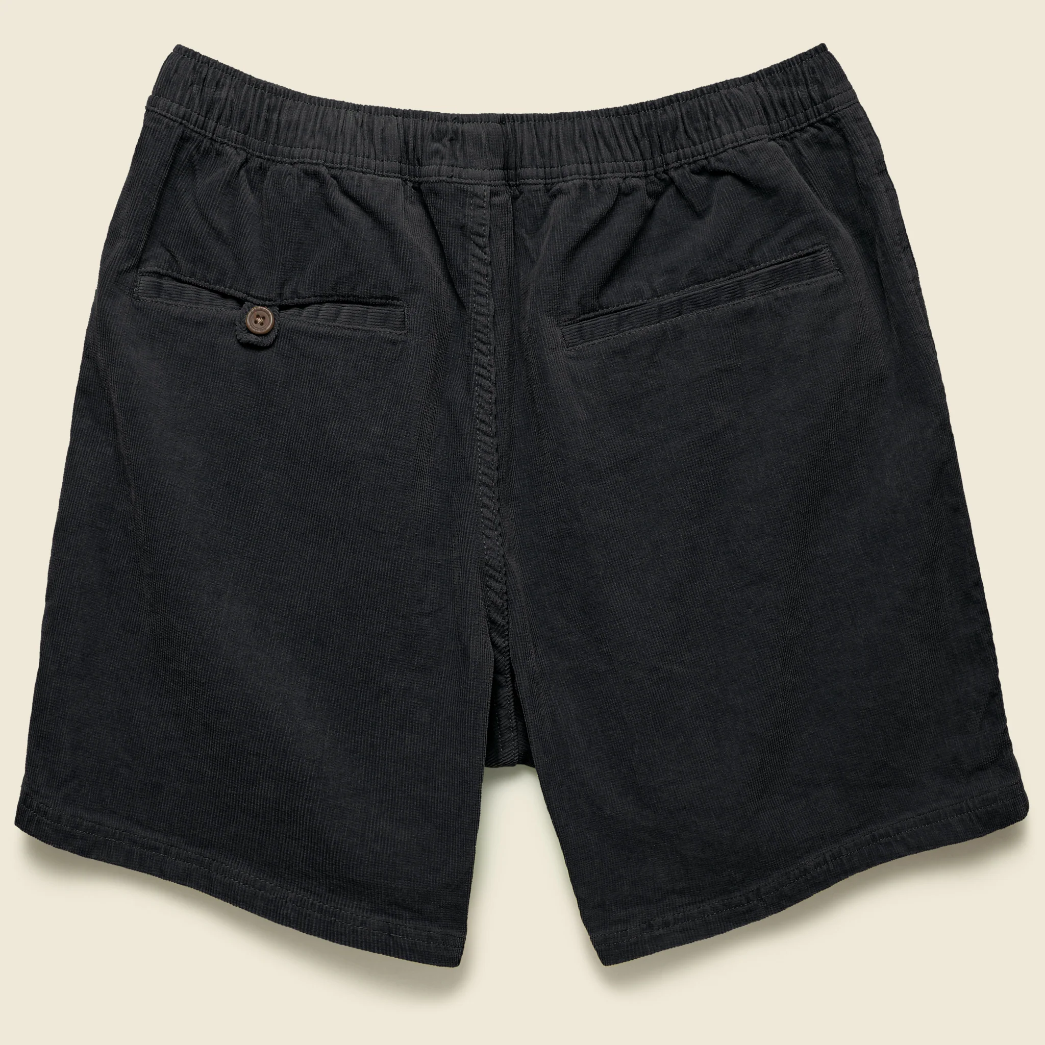 Cord Local Short - Black - Image 2