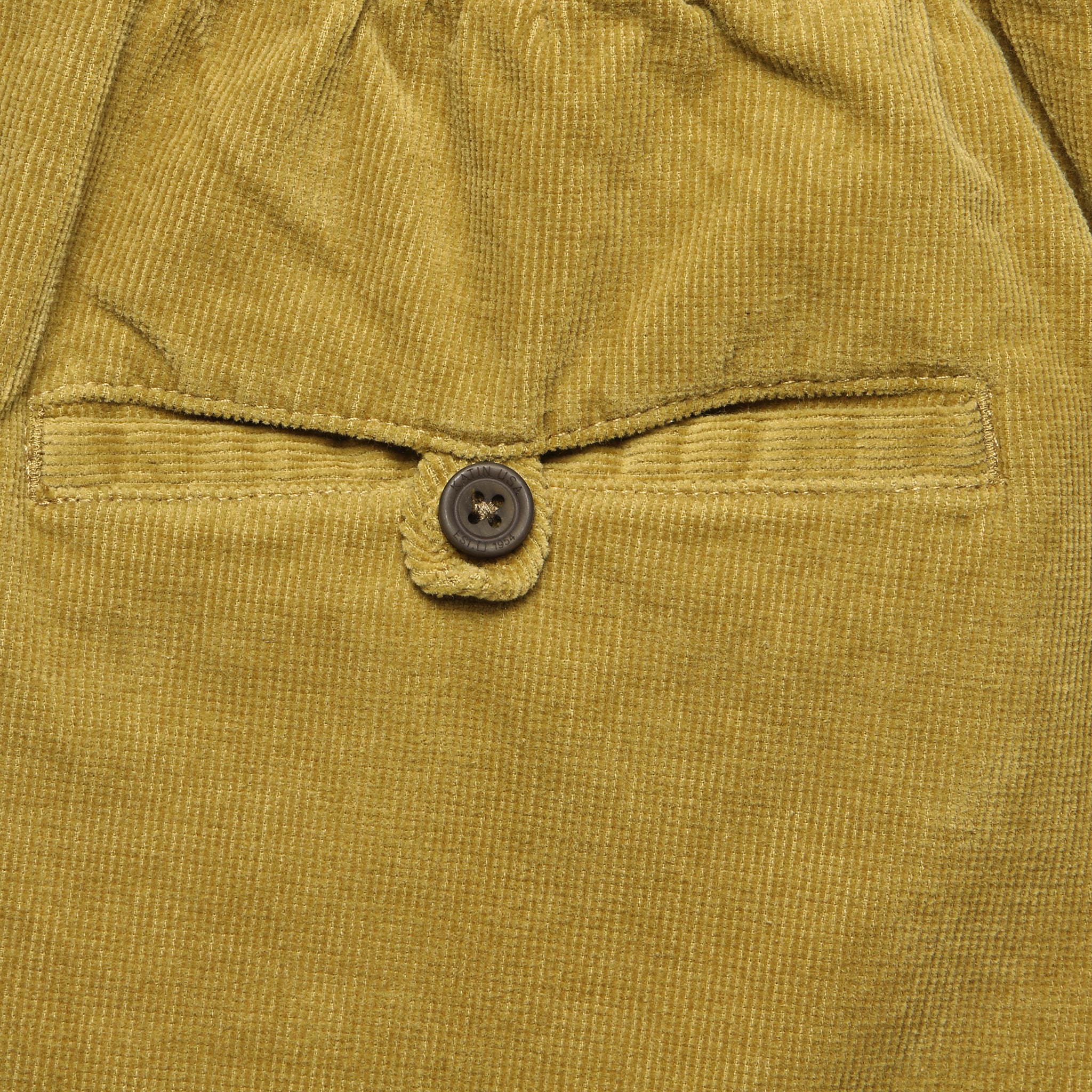 Cord Local Short - Brass - Image 3