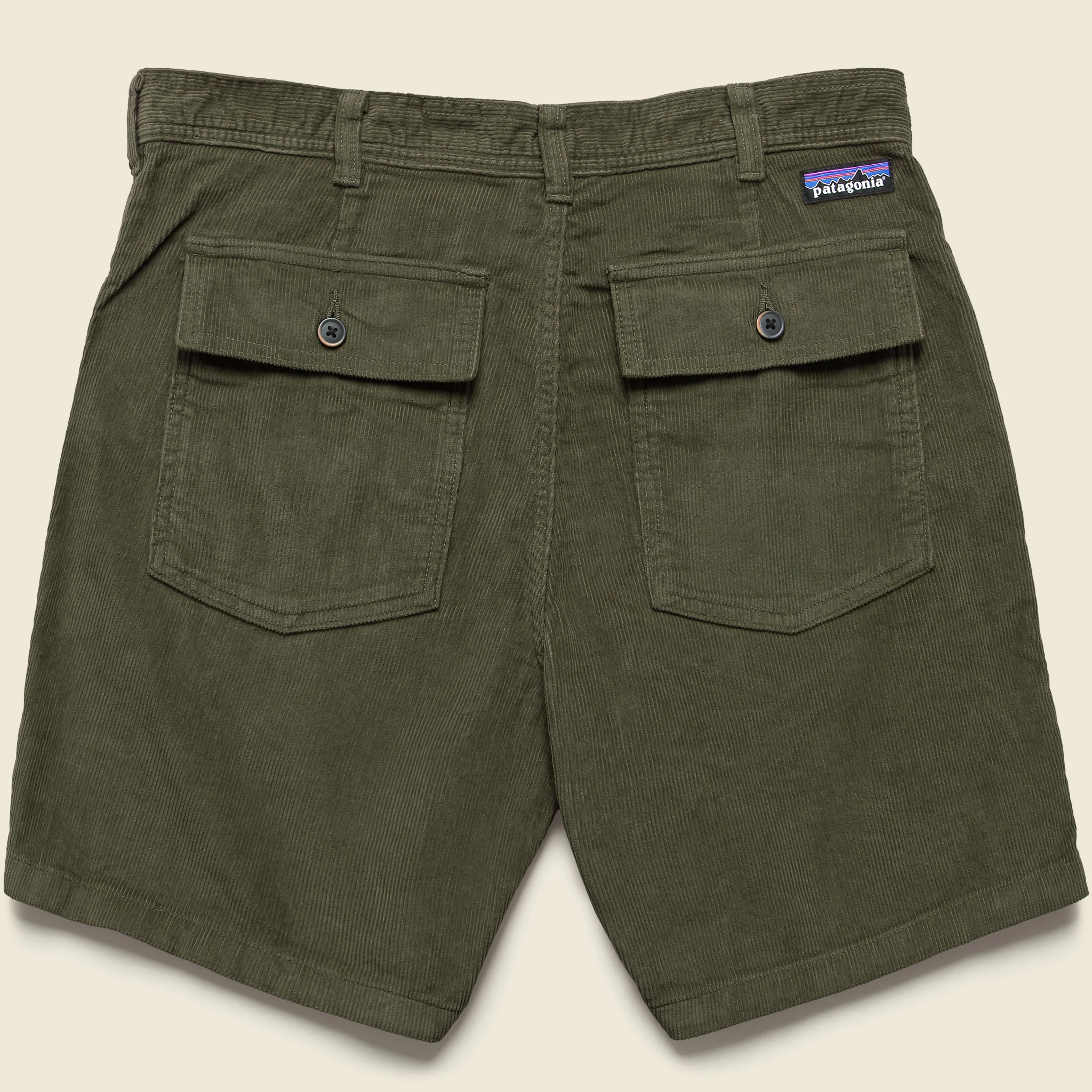 6" Cord Utility Shorts - Basin Green - Image 2