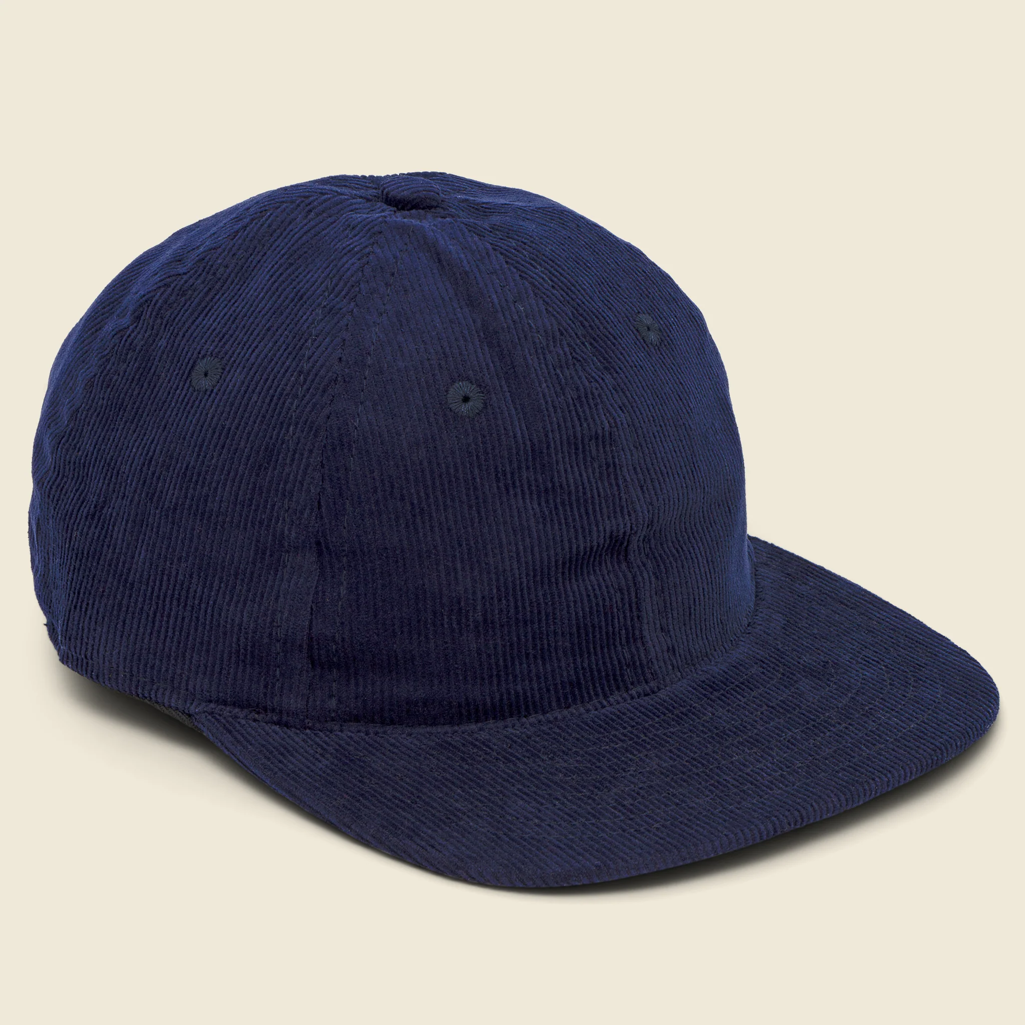 Corduroy Baseball Cap - Navy