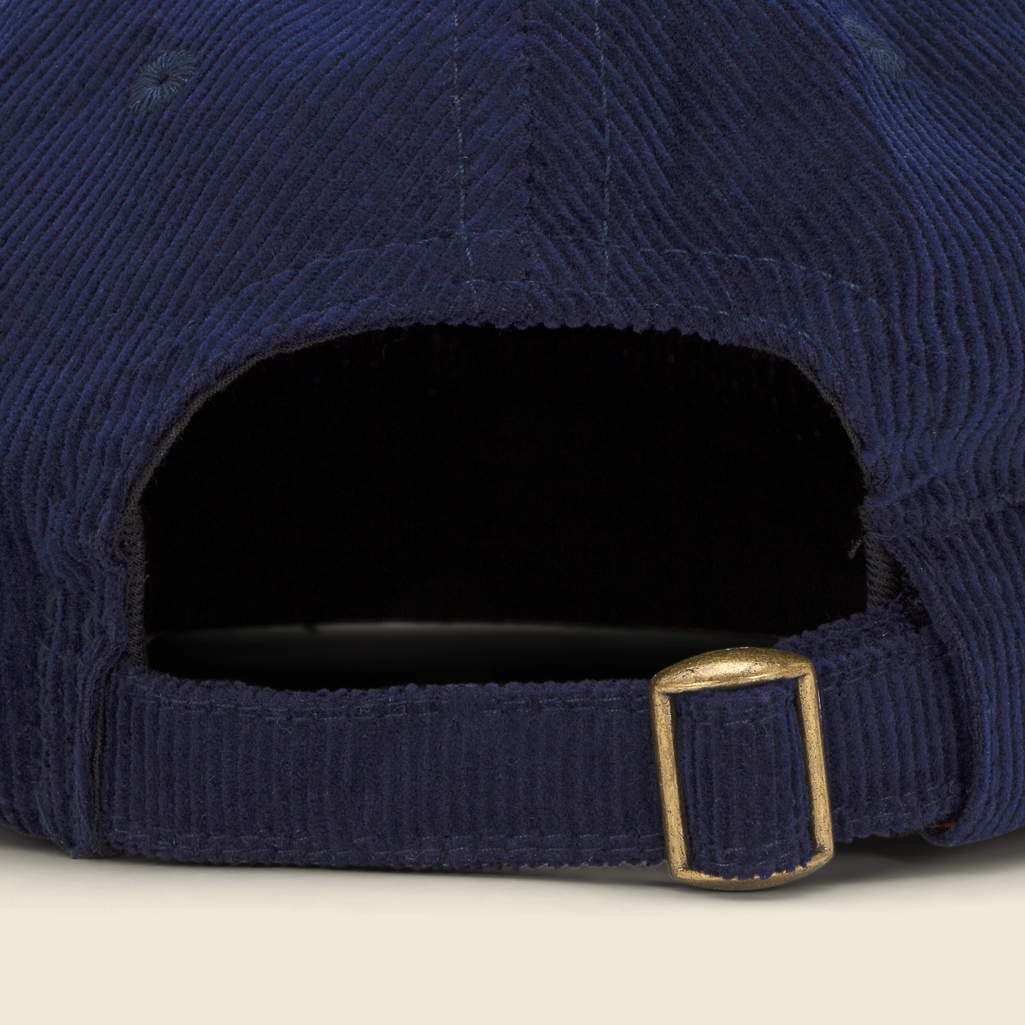 Corduroy Baseball Cap - Navy - Image 2