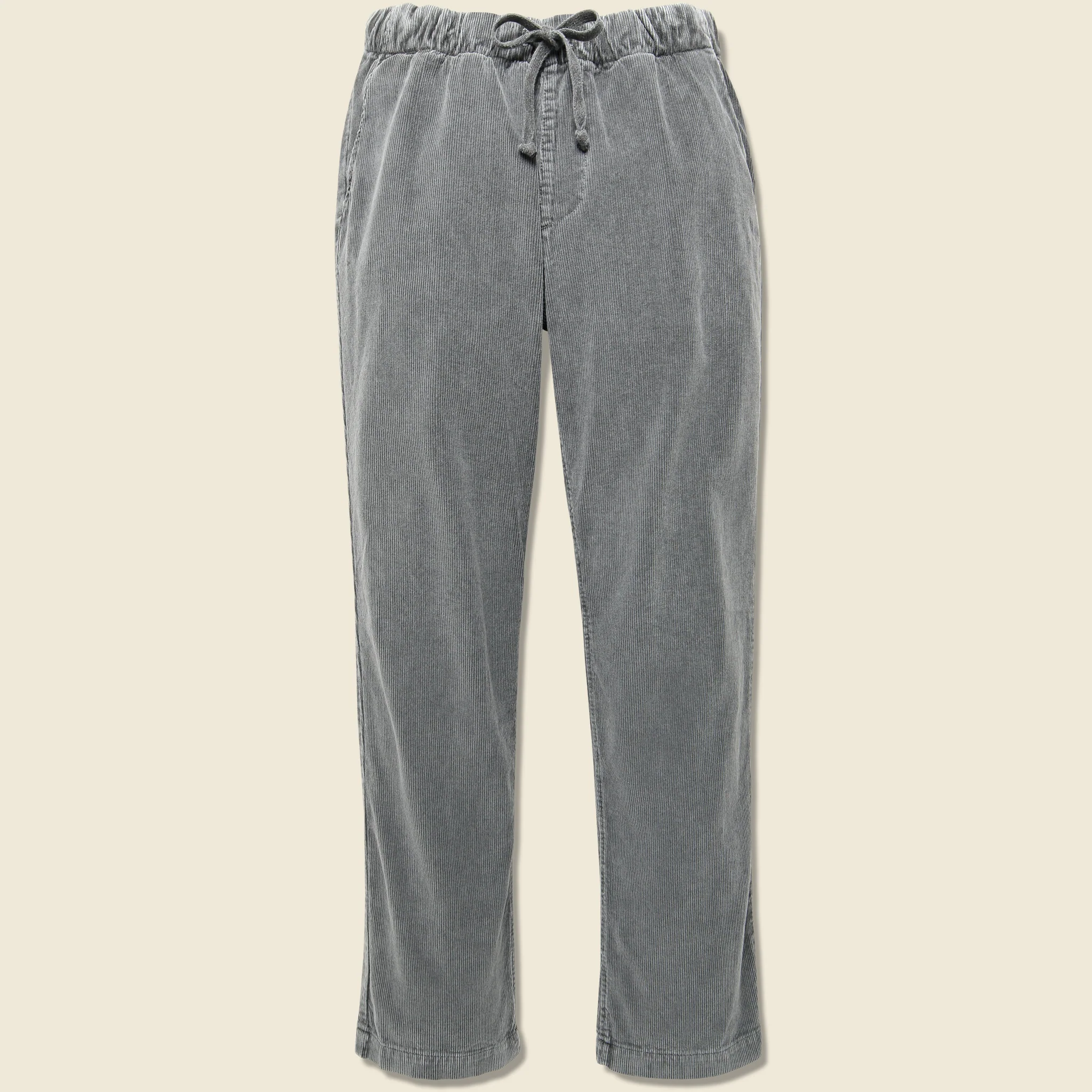 Corduroy Easy Chino - Black