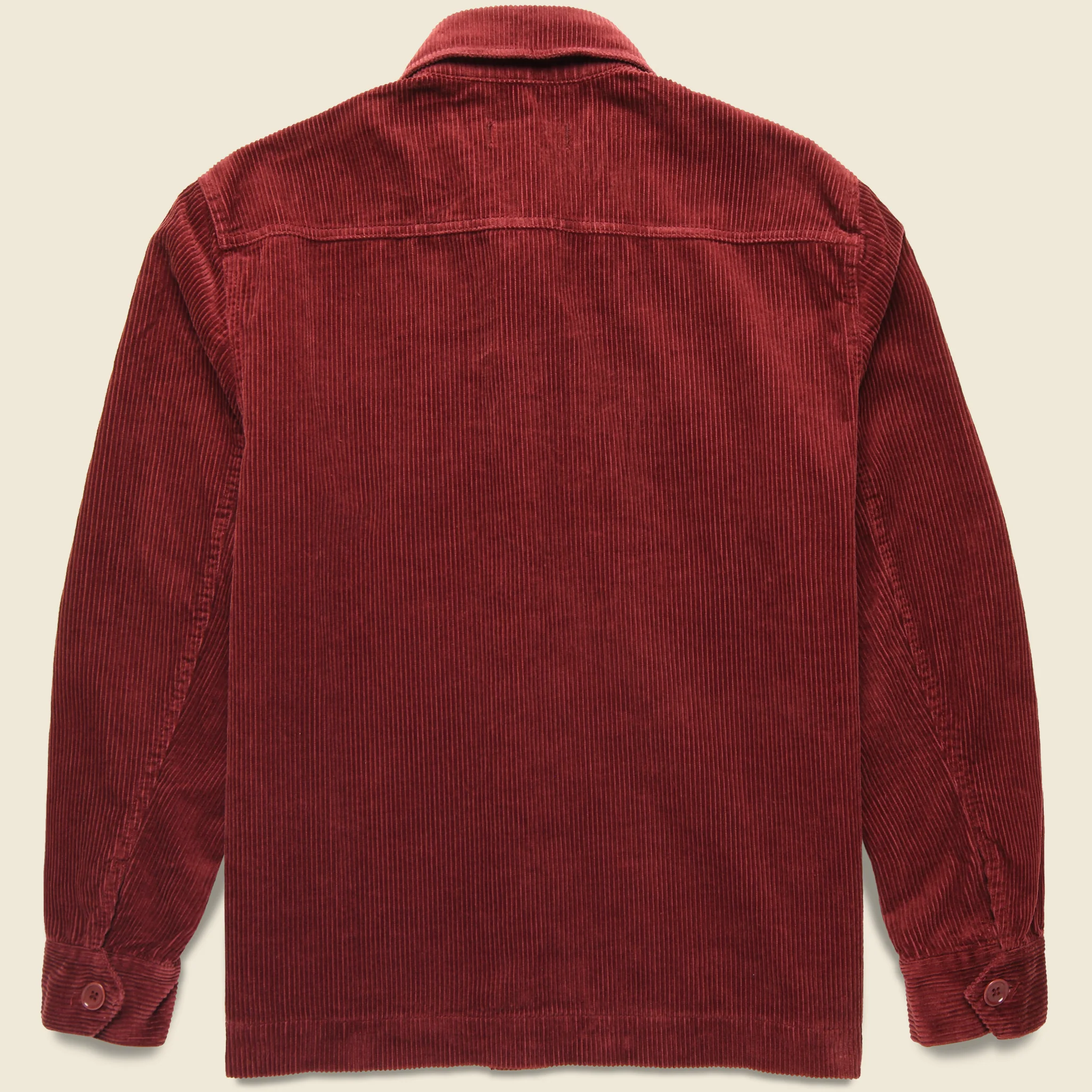 Corduroy Work Jacket - Dark Currant - Image 2