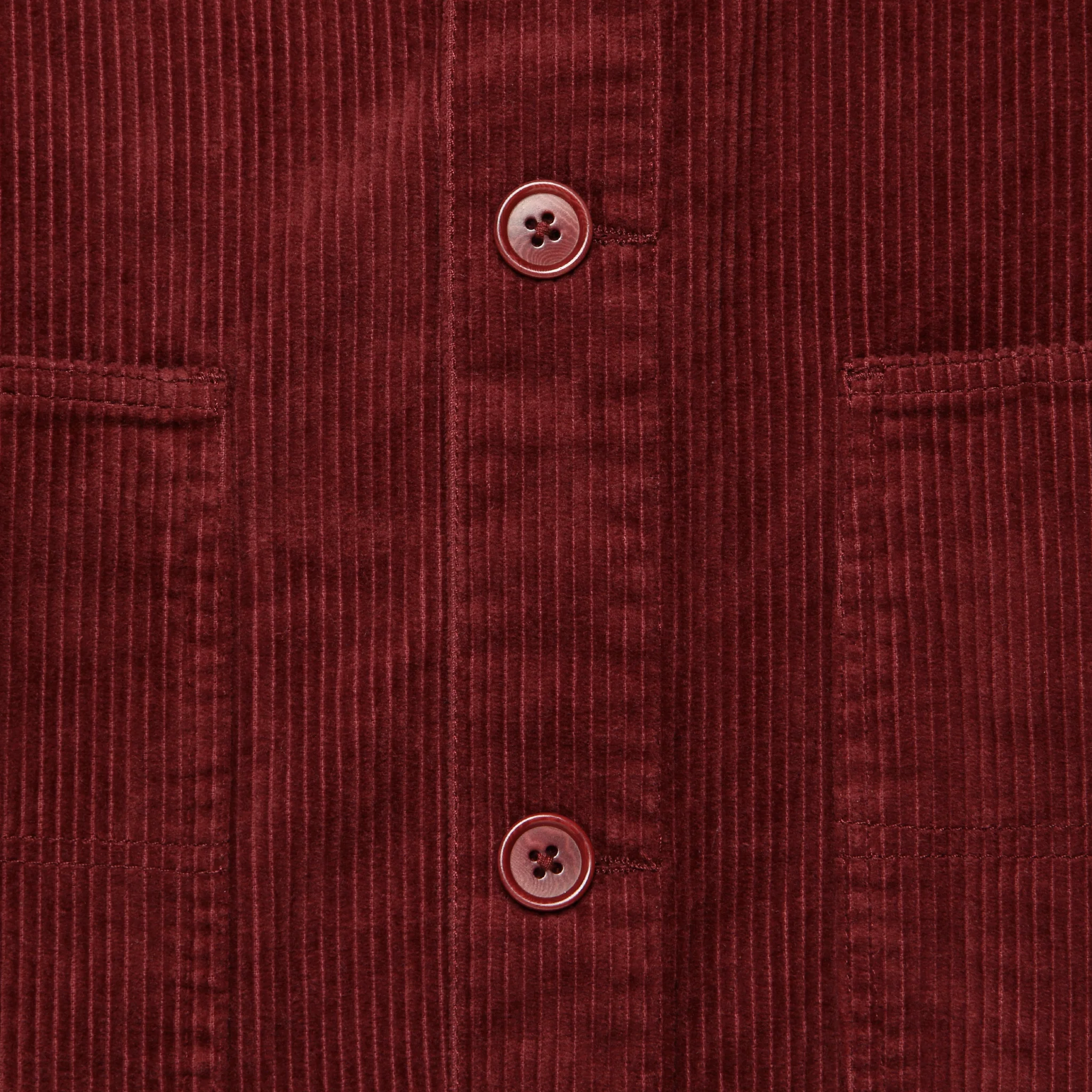 Corduroy Work Jacket - Dark Currant - Image 3