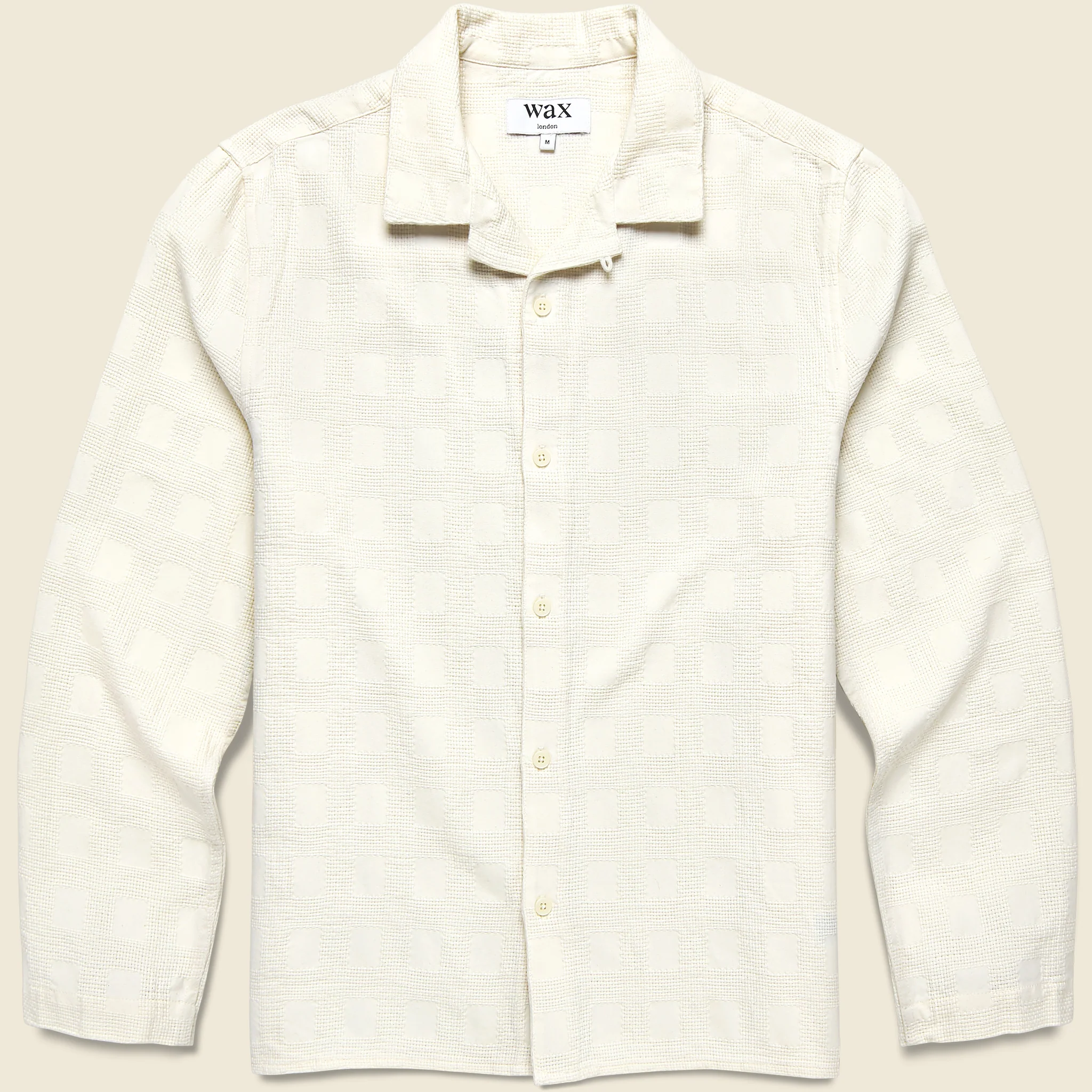 Corey Dobby Shirt - Off White