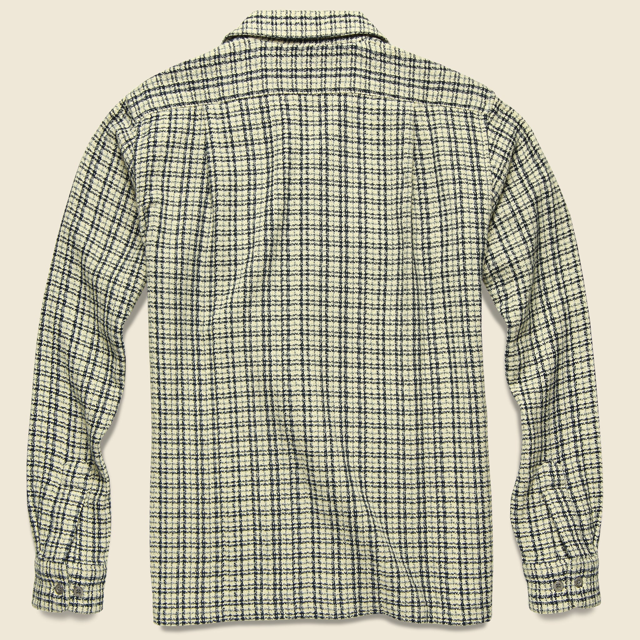 Check Workshirt - Snow - Image 2